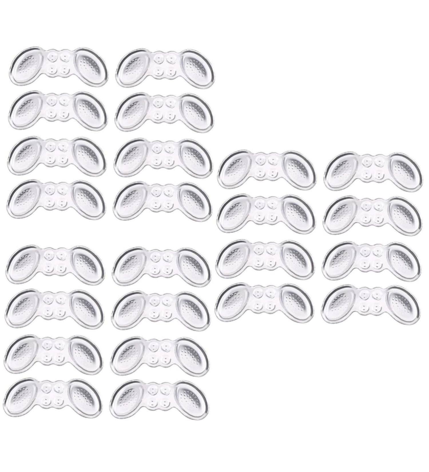 FRCOLOR 12 Pairs Anti-Drop Gel Heel Cushions | Premium Comfort & Stability for All Shoes - Buy Online on GoSupps.com