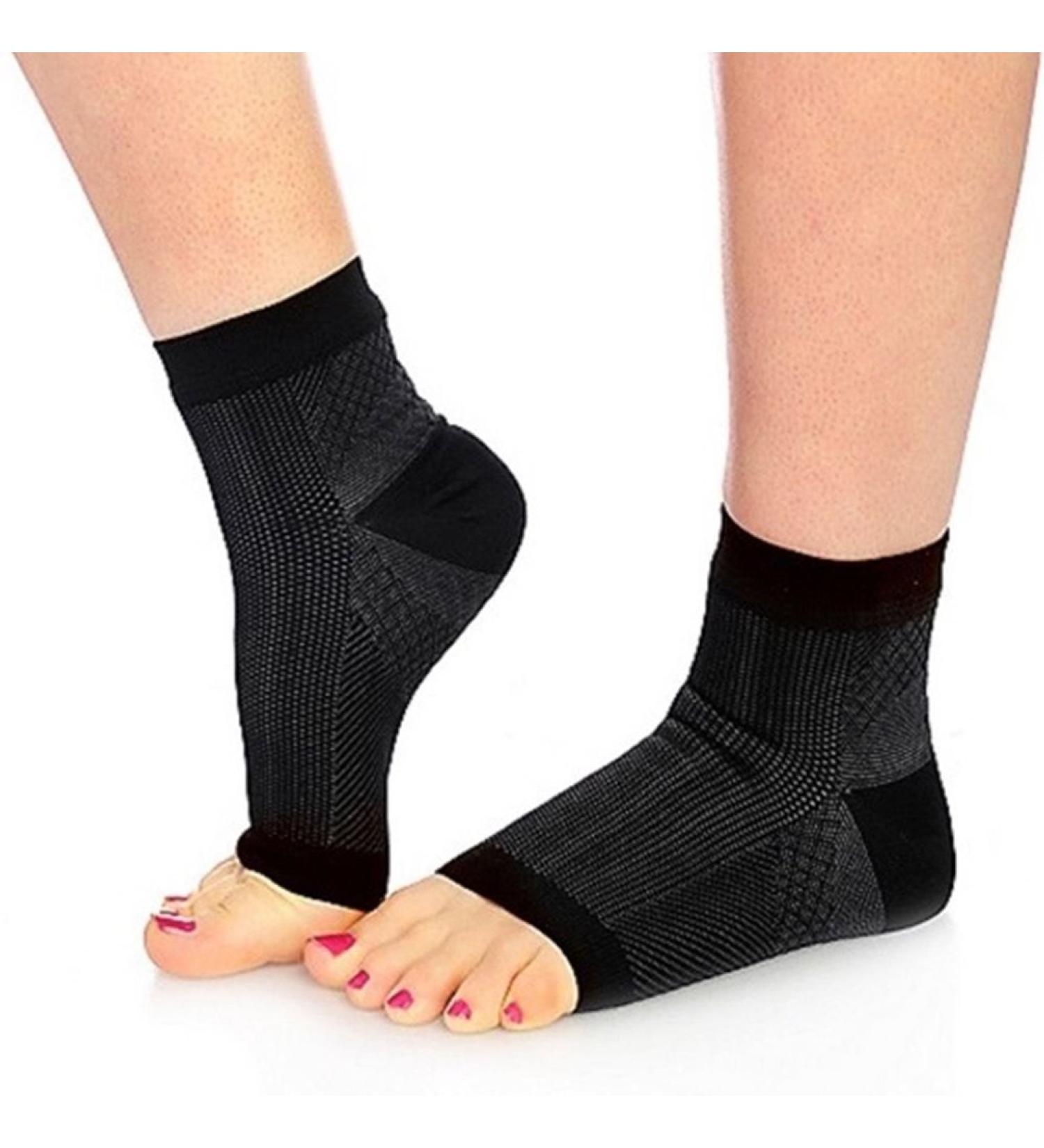 Plantar Fasciitis Compression Sock for Pain Relief - Unisex Arch Support Foot Sleeve (L/XL) - Buy Internationally - Buy Online on GoSupps.com