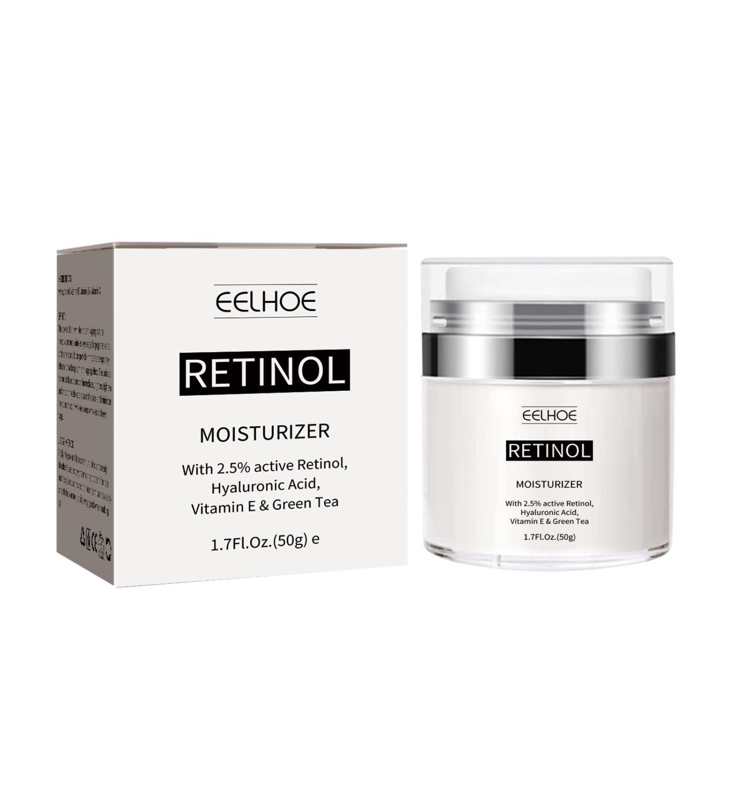  Utapossin 50g Moisturizing Face Cream Anti-aging Retinol Cream Anti-wrinkle Day Cream Rejuvenating and Ultra-Hydrating Face Cream for Firming & Brightening Face Neck and Skin - Buy Online on GoSupps.com