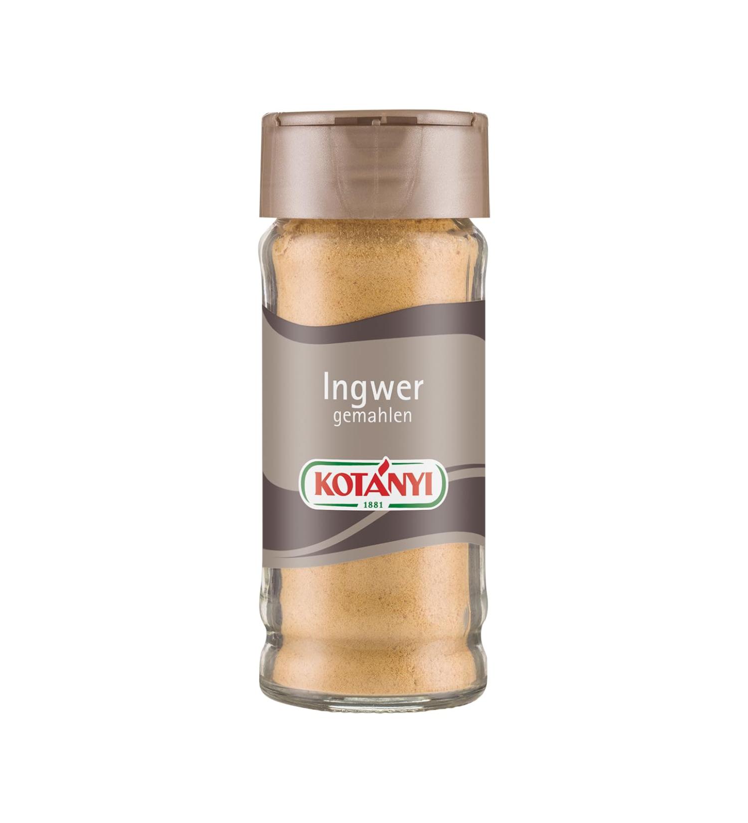 Kotanyi Ginger ground - glass 80 ml