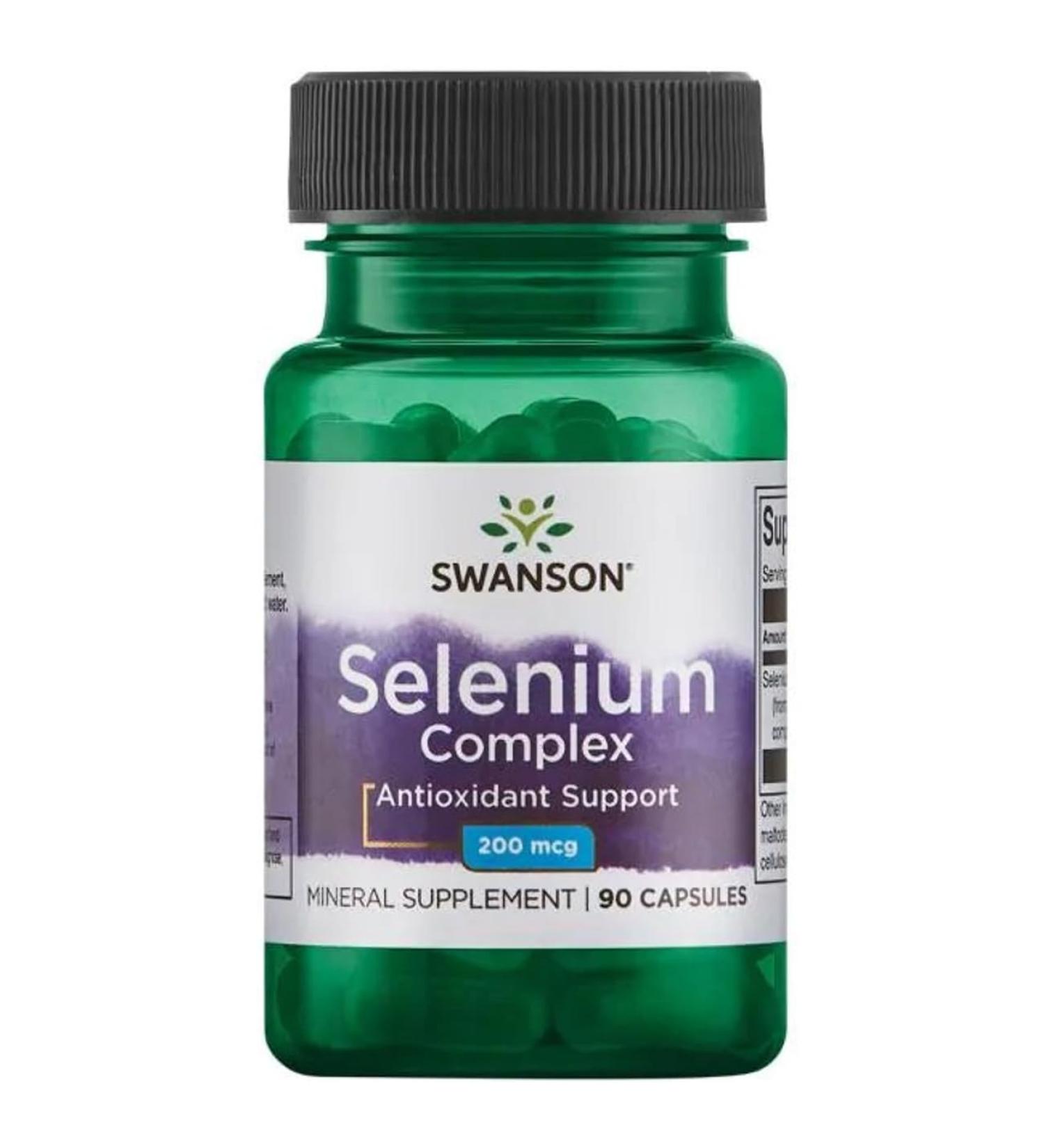 Swanson Albion Complexed Selenium 200 mcg 90 Capsules