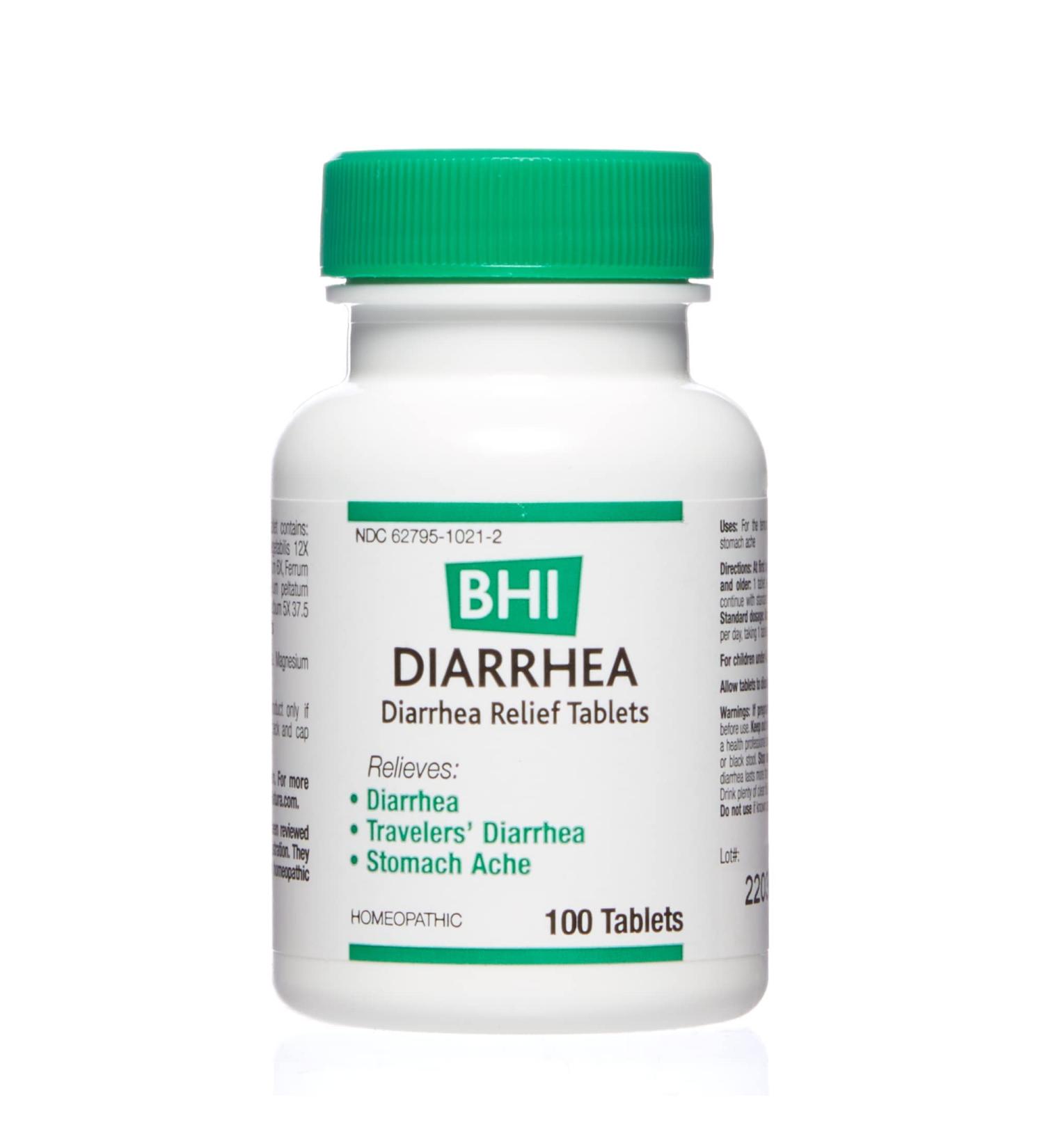 Heel Medinatura Diarrhea Relief - 100 Homeopathic Tablets for Travelers & Abdominal Cramps - Buy Online on GoSupps.com