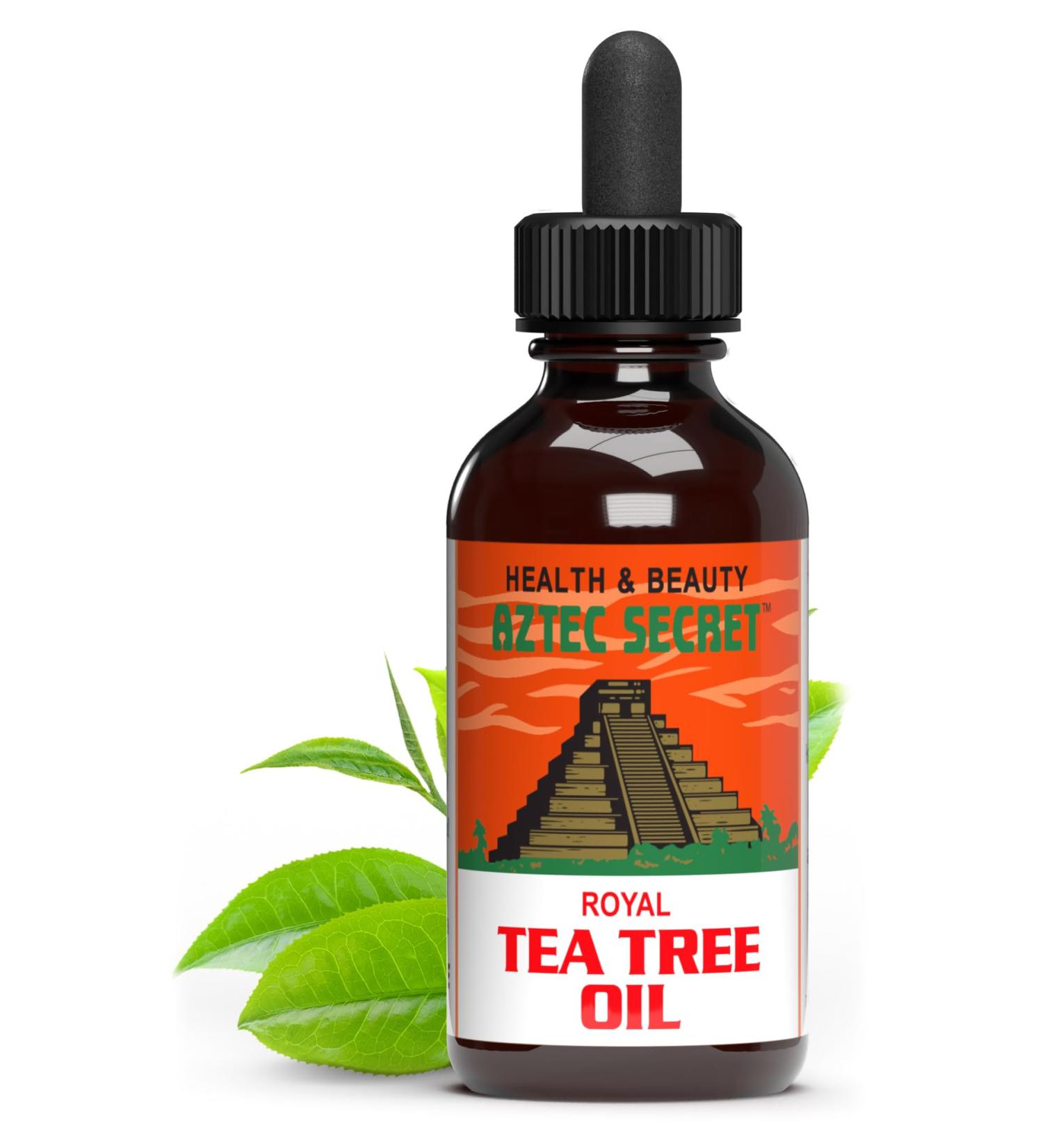 Aztec Secret - Royal Tea Tree Oil - 100% Pure - 2 OZ - Deep Hair & Skin Moistruizer - 1 pack (2 oz) - Buy Online on GoSupps.com