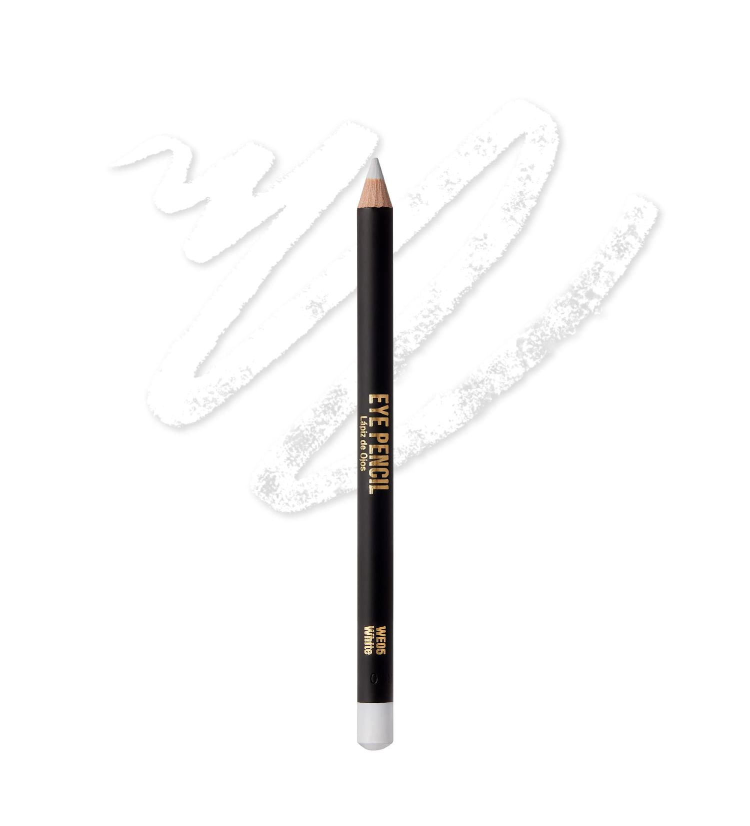 Kiss New York Professional Slim Eye Pencil - Creamy White Eyeliner for Smooth, Long-Lasting, Natural Eye Makeup - Water-Resistant Formula - Buy Online on GoSupps.com
