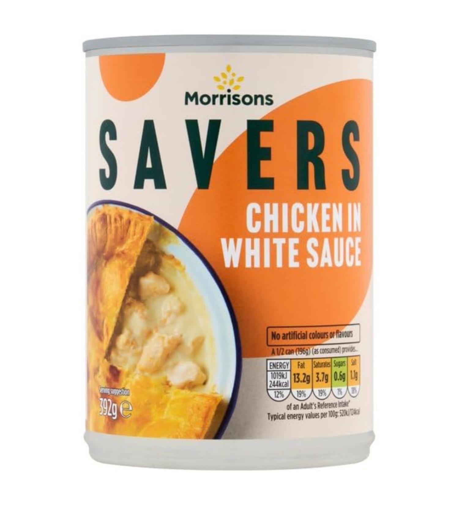 Morrisons Savers Chicken in White Sauce 392g