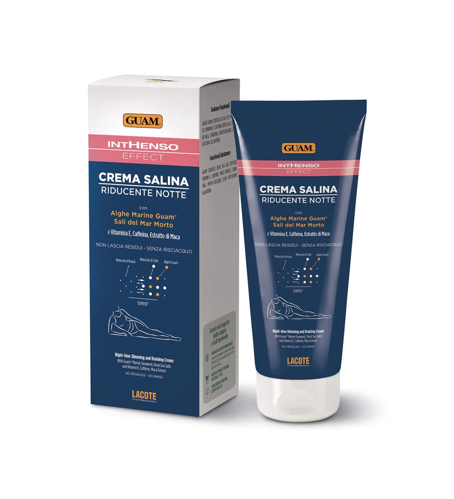 Guam Crema Salina Riducente Notte | Alghe Marine & Sali Del Mar Morto - Ottimizza la Tua Pelle  - Buy Online on GoSupps.com