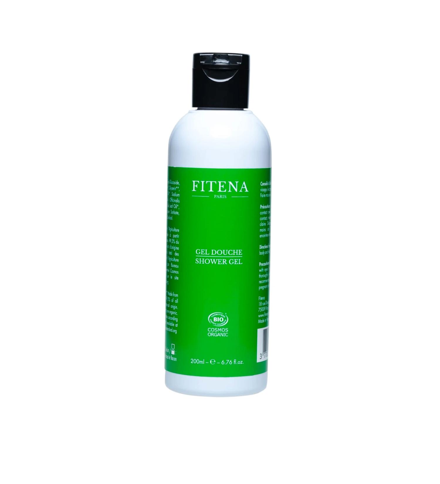 FITENA Natural Sport Shower Gel - 1 x 200ml bottle - Made in France - After sports - Buy Online on GoSupps.com