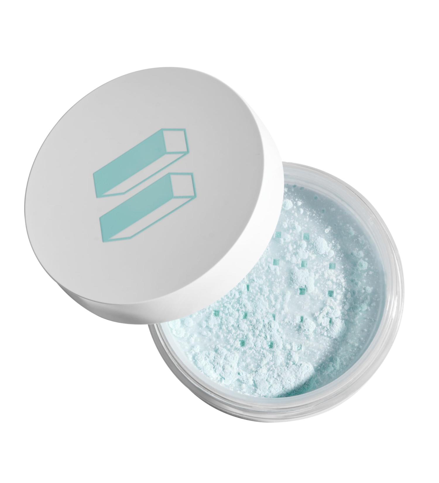 Spirulina Zinc Treatment Loose Powder - Mattifying Setting & Finishing Powder for Oily Acne Skin | Tea Tree & Zinc PCA for Redness Correction & Lightweight Blurring - Buy Online on GoSupps.com