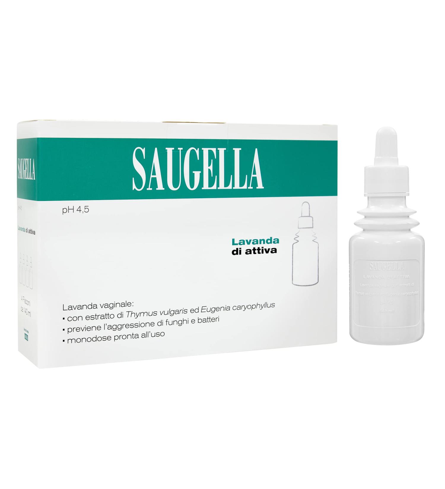  Saugella Saugella Lavender By Attiva - 4 x 140 ml - 560 ml - Buy Online on GoSupps.com