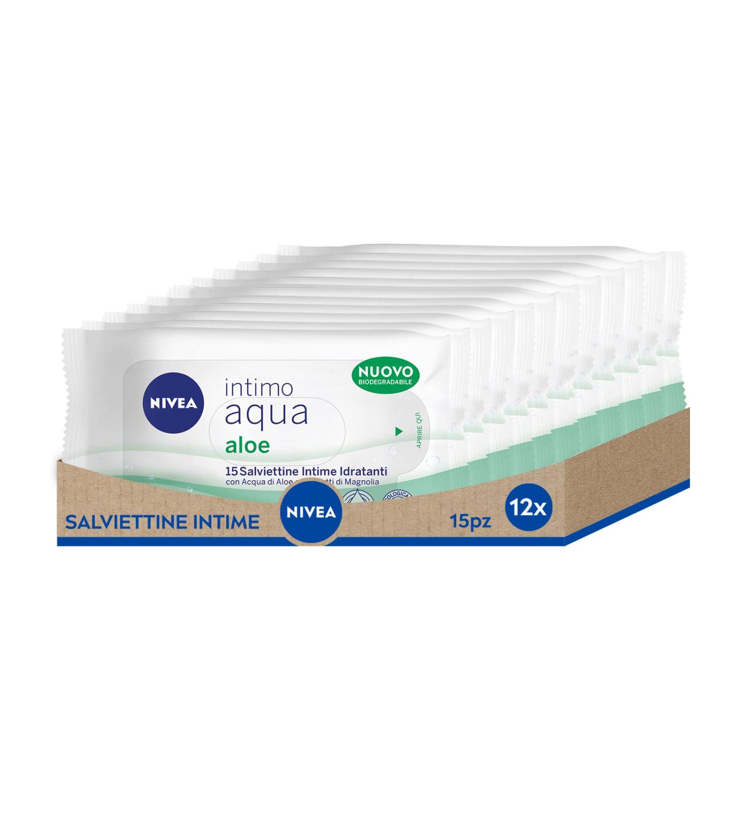 Salviettine Intime Nivea 15pz Aloe - Buy Online on GoSupps.com