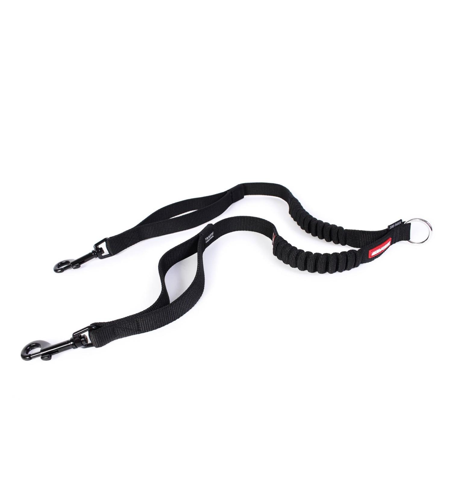 EzyDog Zero Shock Coupler with Traffic Control 24-Inch Black