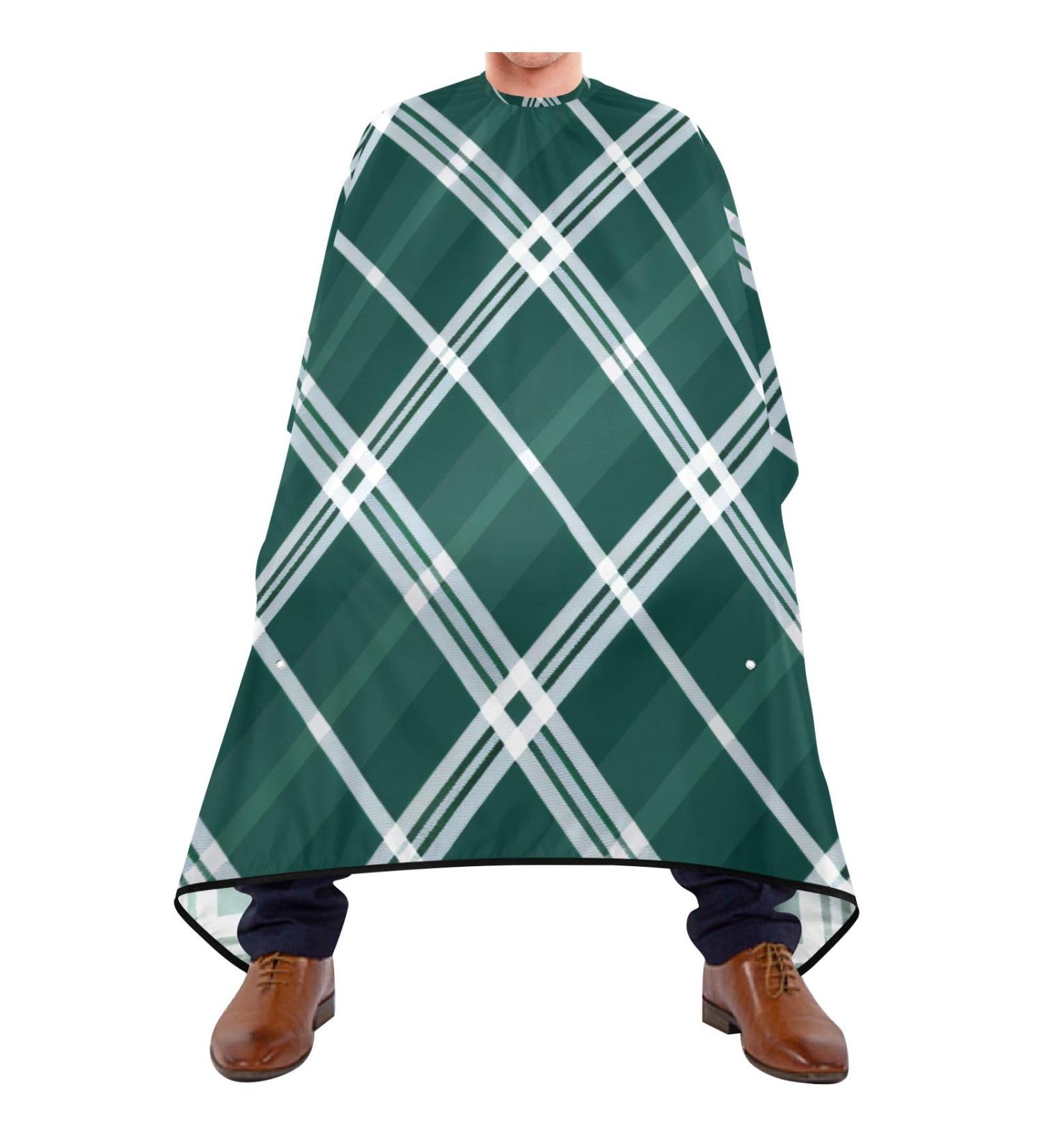 Shop Waterproof Barber Cape - St. Patrick's Day Cheetah Haircut Bib for Men & Women | Premium Hair Cutting Cape - Buy Online on GoSupps.com