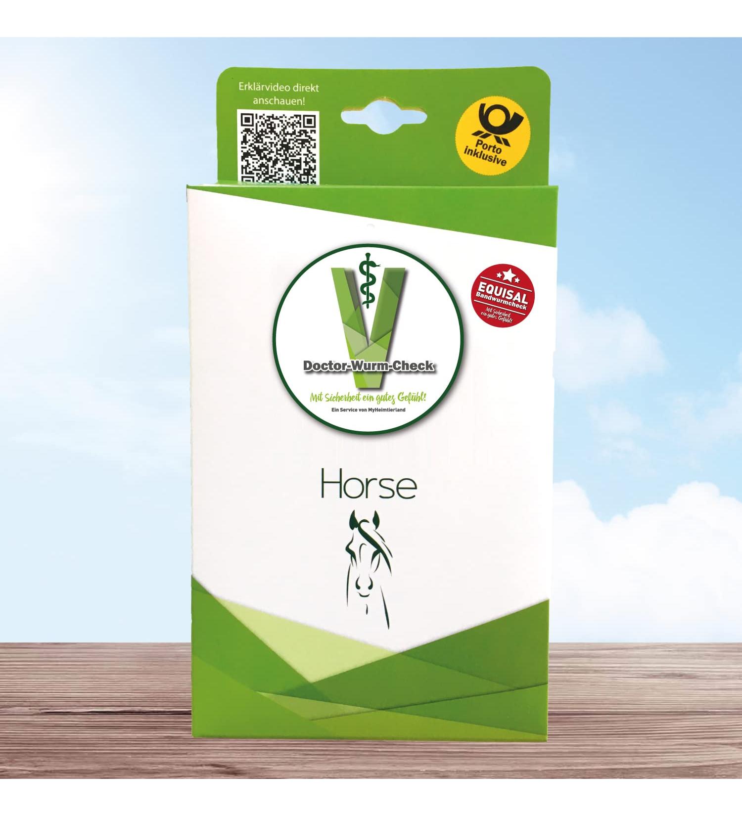 EQUISAL Tapeworm Check for Horses | Accurate Saliva Test for Tapeworm Detection - Fast International Shipping - Buy Online on GoSupps.com