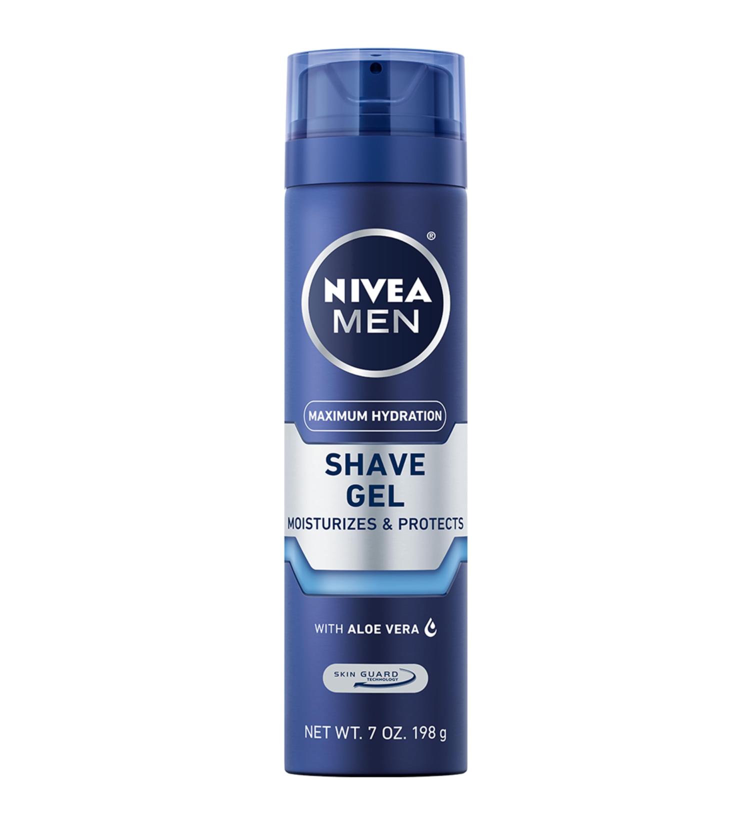 Nivea For Men Mild Shaving Gel - Soothing Shave Gel for Sensitive Skin | International Shipping Available - Buy Online on GoSupps.com