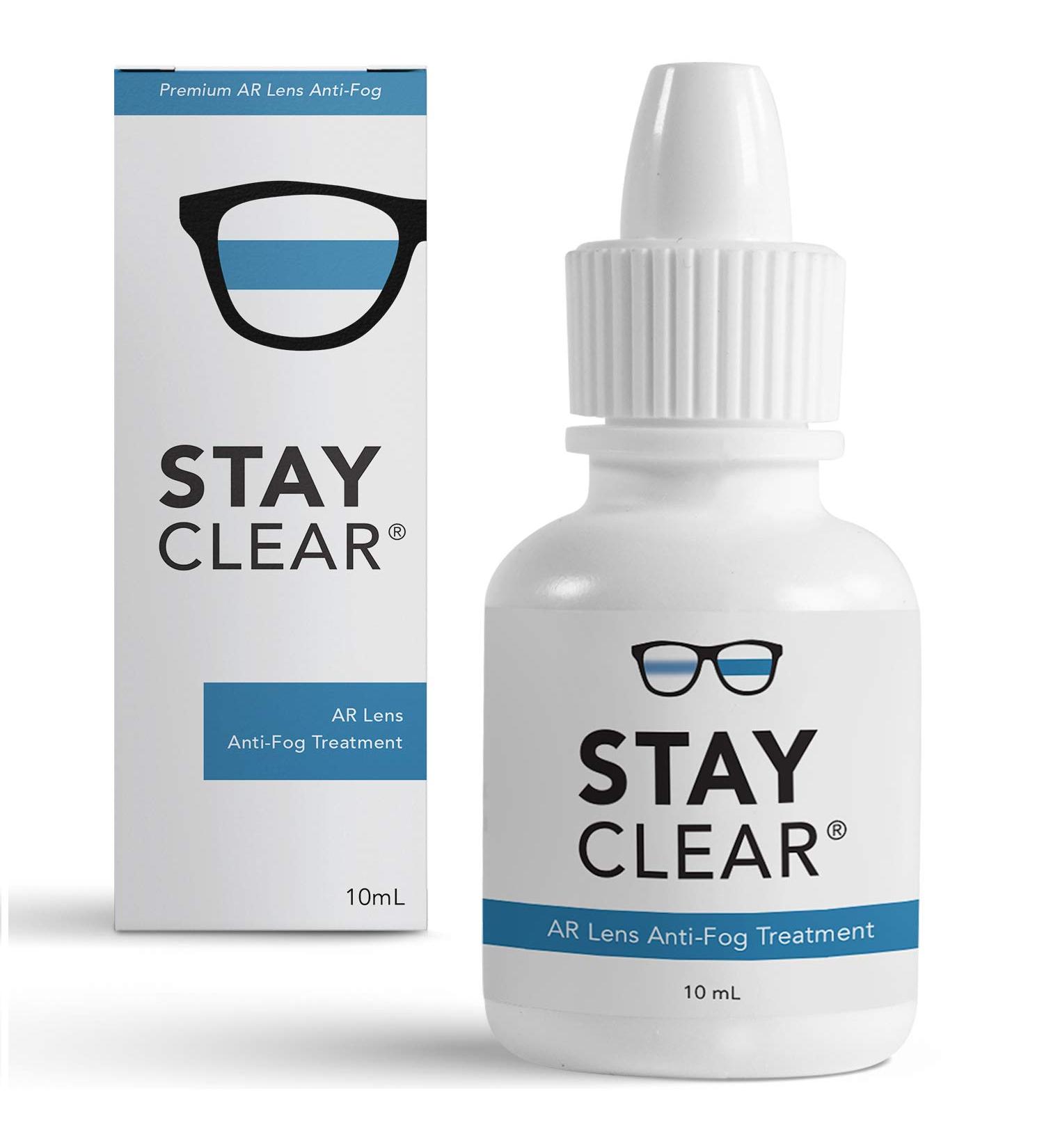 Stay Clear Lens Defogger for Glasses - Fog Prevention Defogging for Eyeglass  Safety Goggles  Swim  Dive & Scuba Mask  Protective Eyewear - Medical  Sports  and Sunglasses Antifog Stopper Coating - Buy Online on GoSupps.com