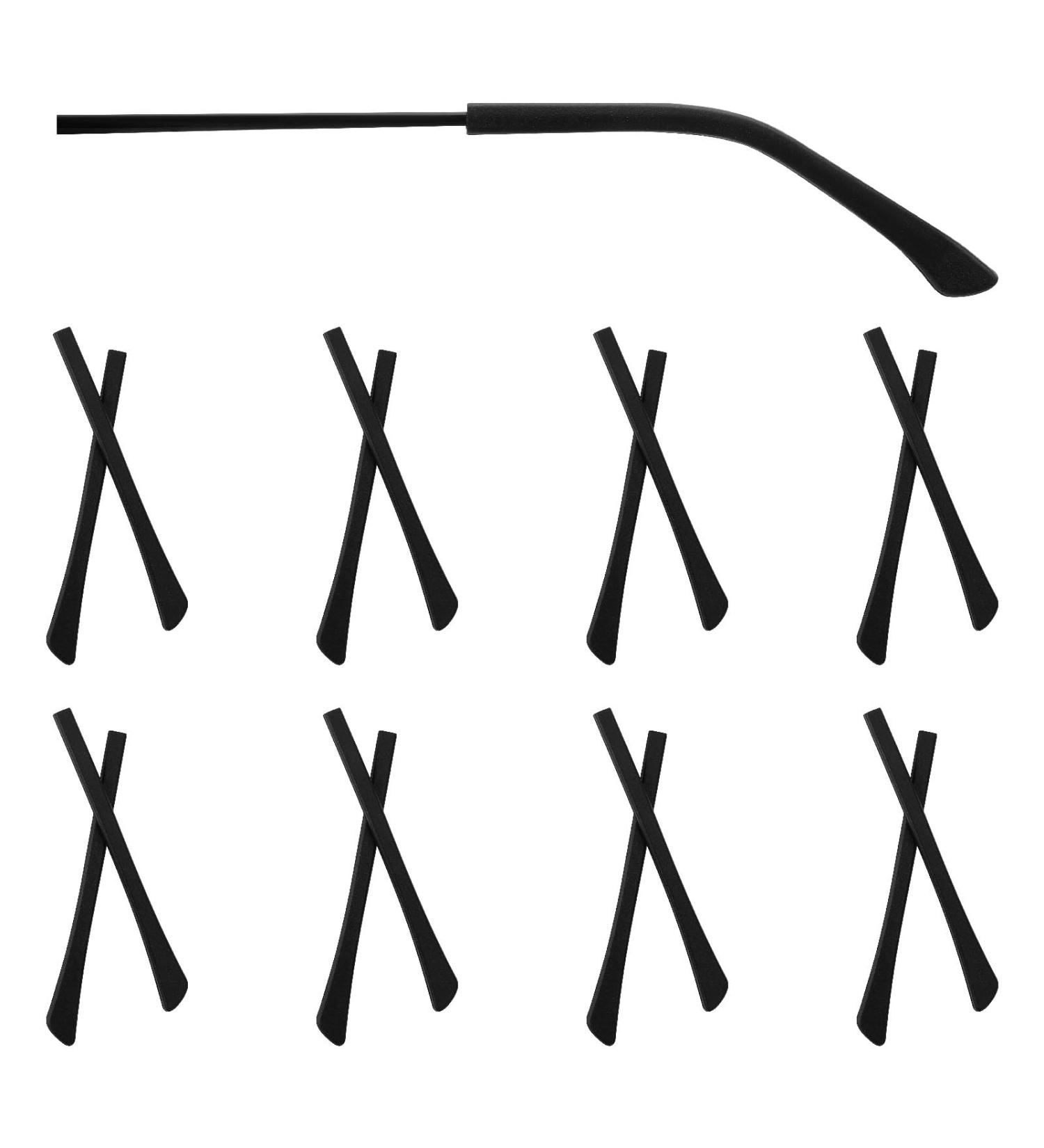 Buy Wllhyf 8 Pairs Non-Slip Glasses Arm Covers - Silicone End Tips & Ear Cushions for Comfortable Thin Metal Glasses - Buy Online on GoSupps.com