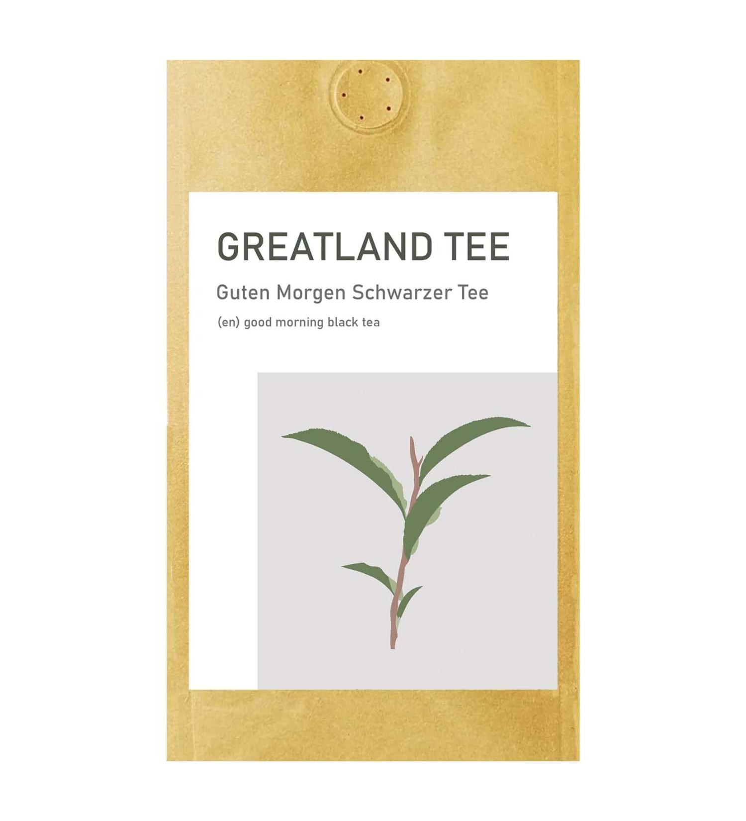 GREATLAND Good morning Black tea 200 grams - Buy Online on GoSupps.com