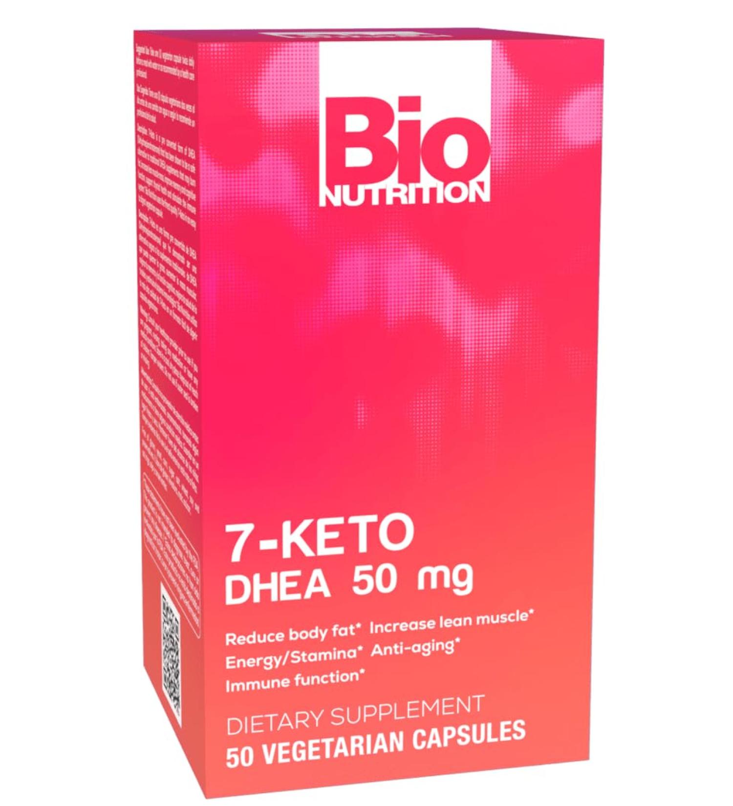 Bio Nutrition 7-Keto Dhea Vegi-Caps 50 Count - Buy Online on GoSupps.com