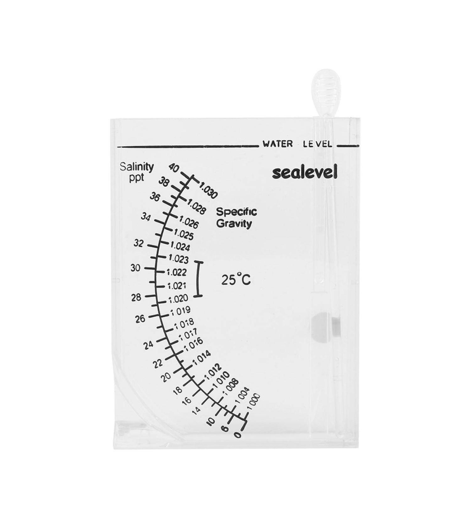Hydrometer Salinity Meter for Aquariums | Accurate Saltwater Salinity Measurement - Buy Online on GoSupps.com