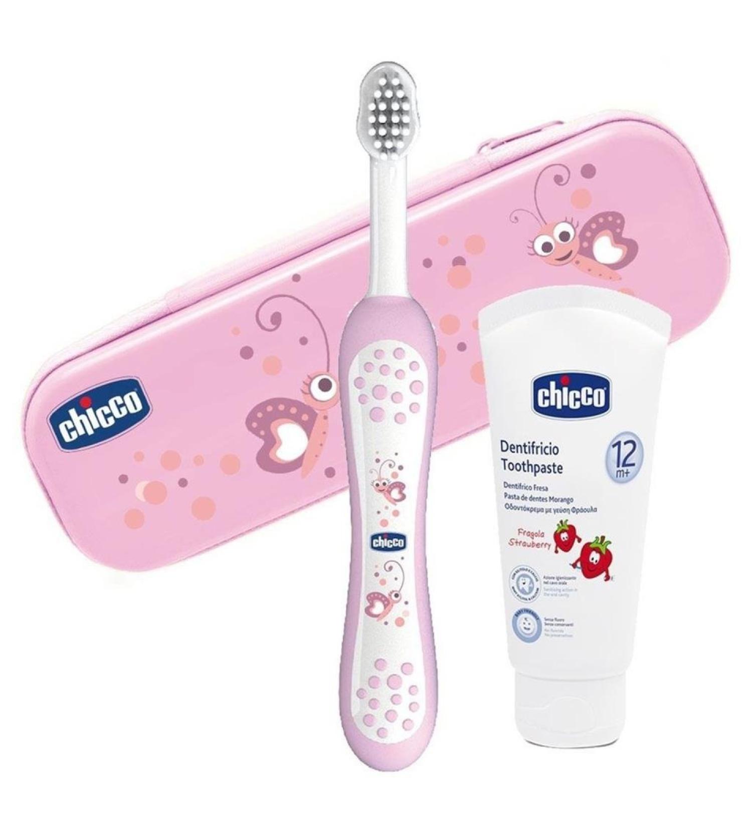 Chicco oral set pink
