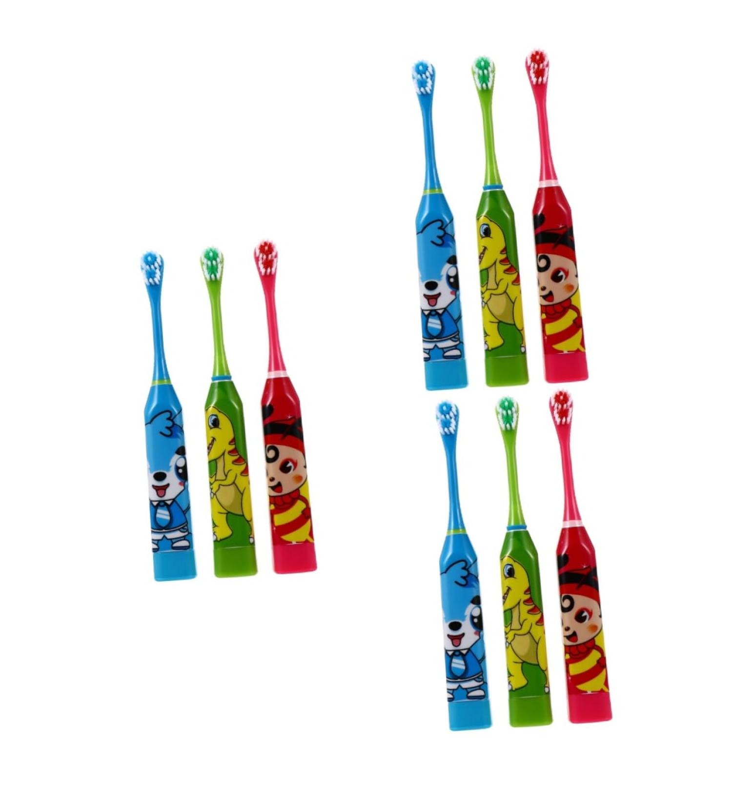 Buy Hemoton 3 Sets Electric Toothbrush for Kids | U-Shaped Baby Sonic Toothbrush with Soft Fur | Perfect for Infants & Toddlers | International Shipping Available - Buy Online on GoSupps.com