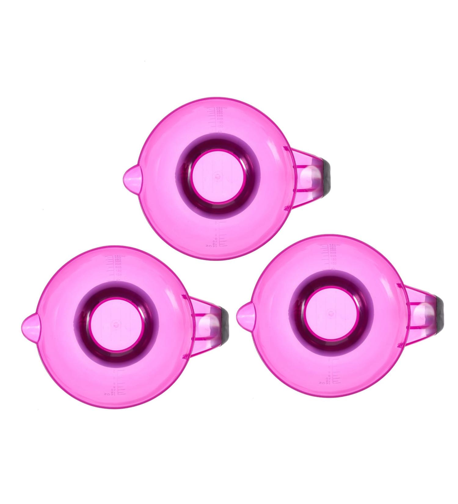 3pi ces Bol De Coloration Pour Cheveux Silicone Avec Poign e Lot Pour M lange De Teinture Capillaire Pratique Pour Salon Ou Usage Diy - Buy Online on GoSupps.com