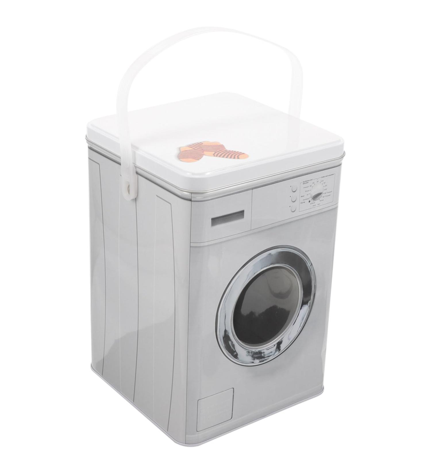 Laundry Tin Box Laundry Room Organizer Laundry Bin Wrought Iron Household Packing Box - Buy Online on GoSupps.com