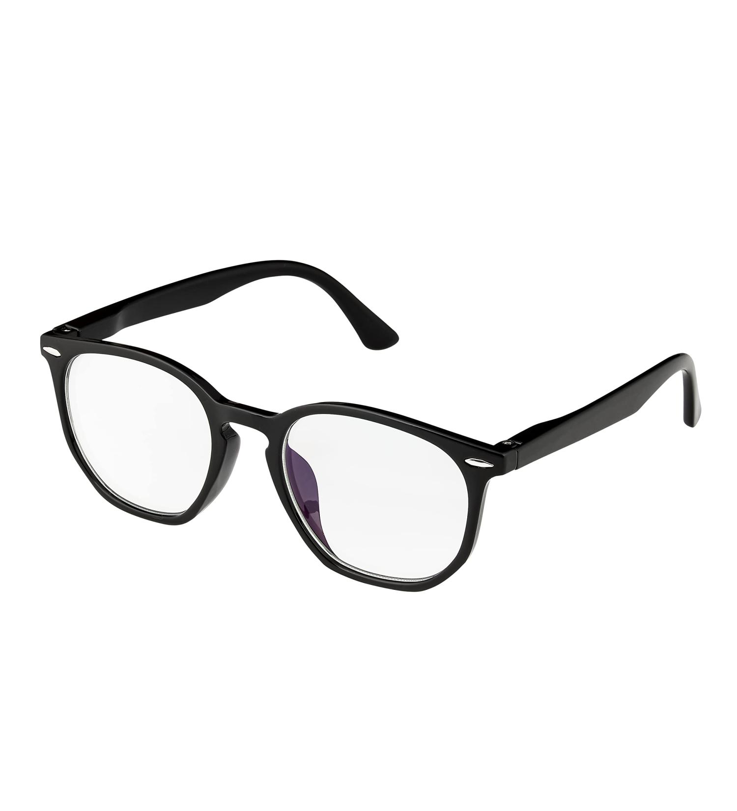 Ultra Blue Light-Blocking Glasses for Children | Anti-Blue Light Gaming & Reading Glasses | UV Protection for Ages 3-8 | Hornrand Black Horn Edge - Buy Online on GoSupps.com