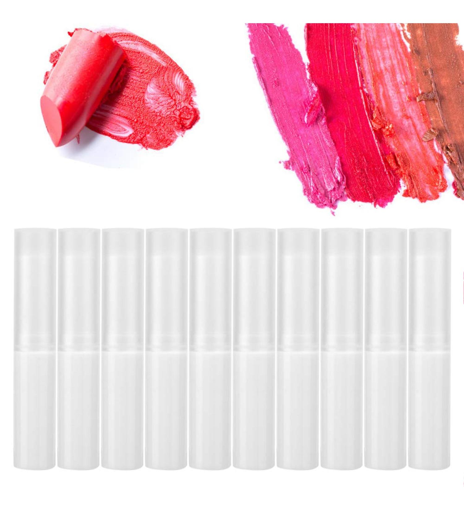 ZJchao Colorful Lip Balm Tubes - Easy to Fill Lipstick & Lip Gloss Containers | Ideal for DIY Projects - Buy Online on GoSupps.com