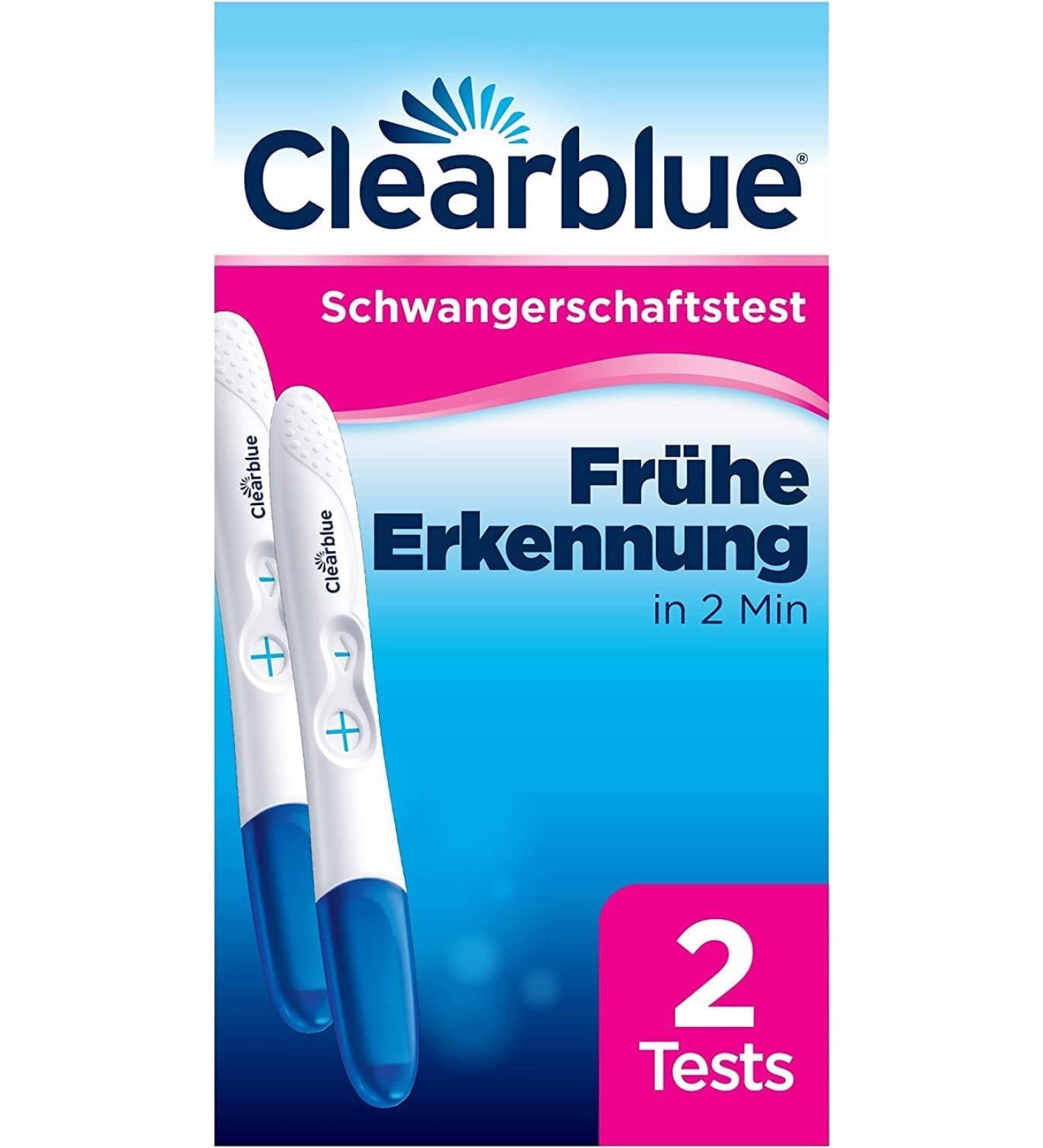 Clearblue Early Detection Pregnancy Test - 99% Reliable 2x Tests for Accurate Results - Buy Online on GoSupps.com