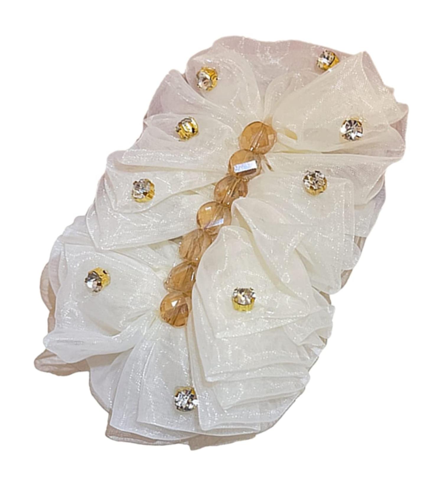 MAGICLULU Hair Accessories Rhinestones Hair Clip Hairpins Clasps Vintage Rhinestone Hair Clips Barrettes for Women Antique Spring Hair Clips Hair Tools for Styling Girl Miss Headgear Fabric - Buy Online on GoSupps.com