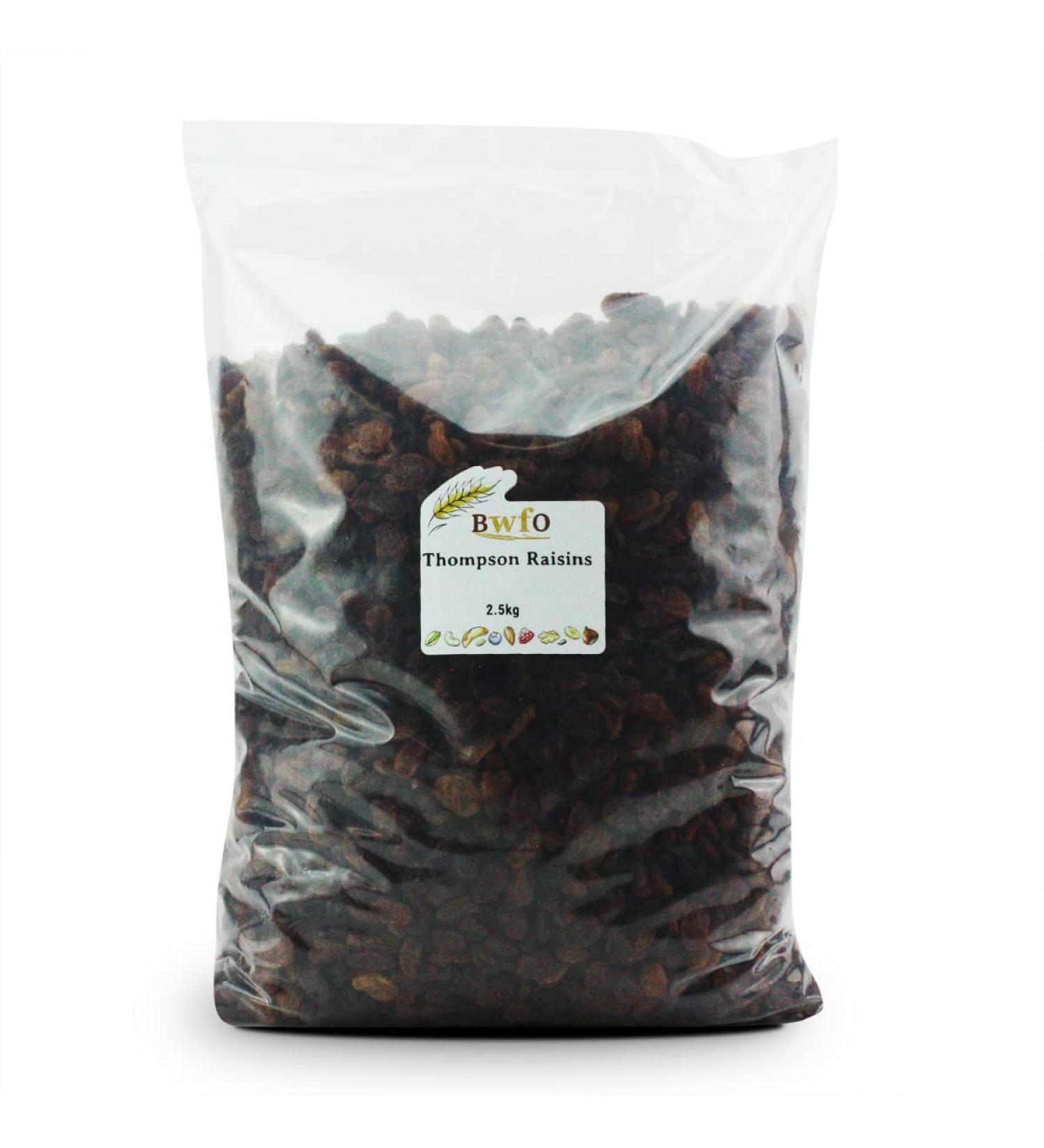 Raisins Thompson 2.5kg (BWFO)