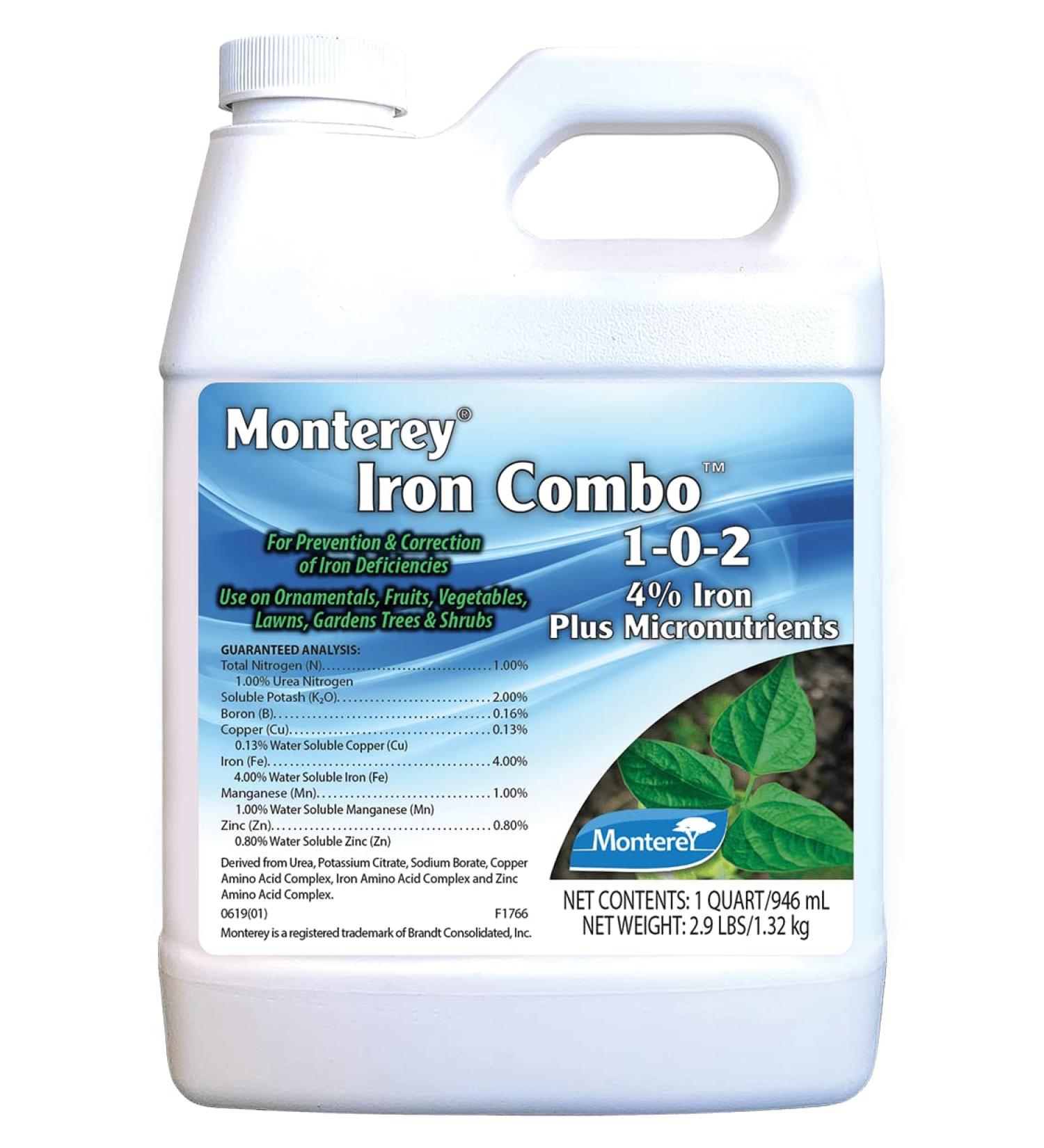 Monterey Iron Combo 1-0-2 - 32oz Concentrate