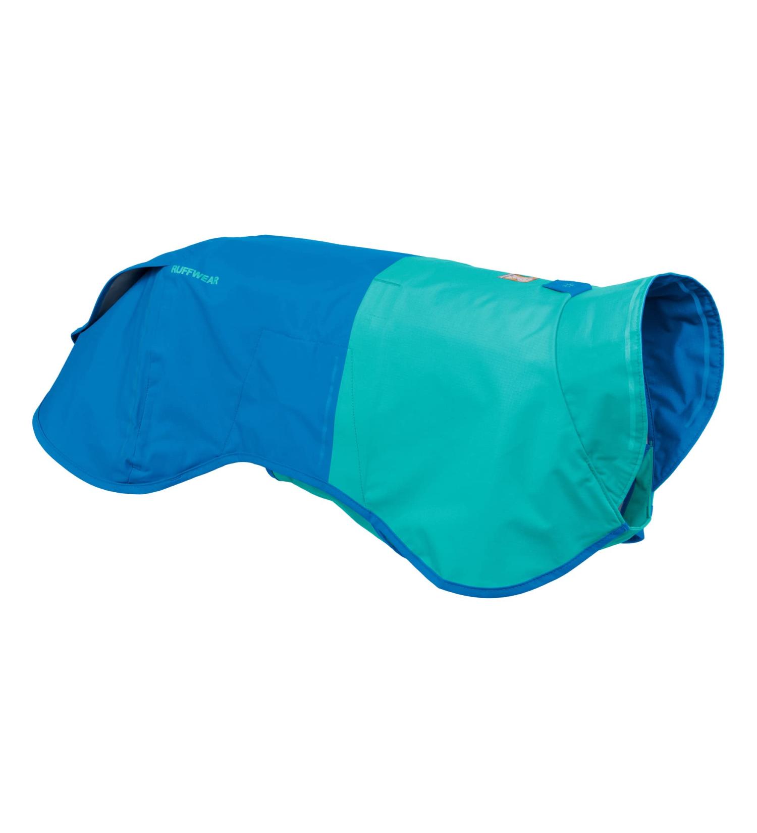 RUFFWEAR Sun Shower Rain Poncho for Dogs - Lightweight Waterproof Raincoat Large Size in Blue Dusk - International Shipping Available - Buy Online on GoSupps.com