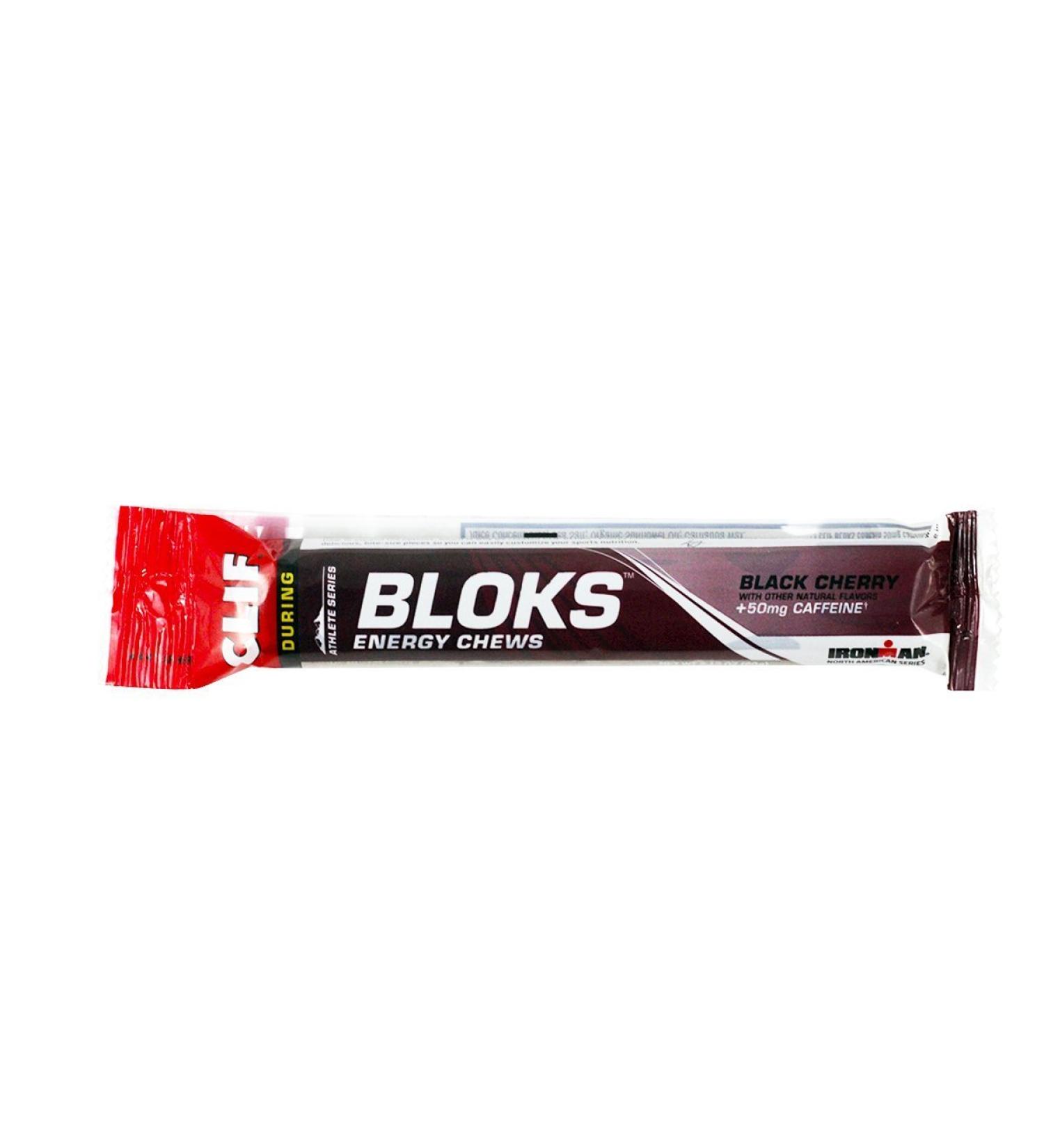 Clif Bar Shot Bloks Black Cherry 60g (6 Pack) Black Cherry 60 g (Pack of 6)