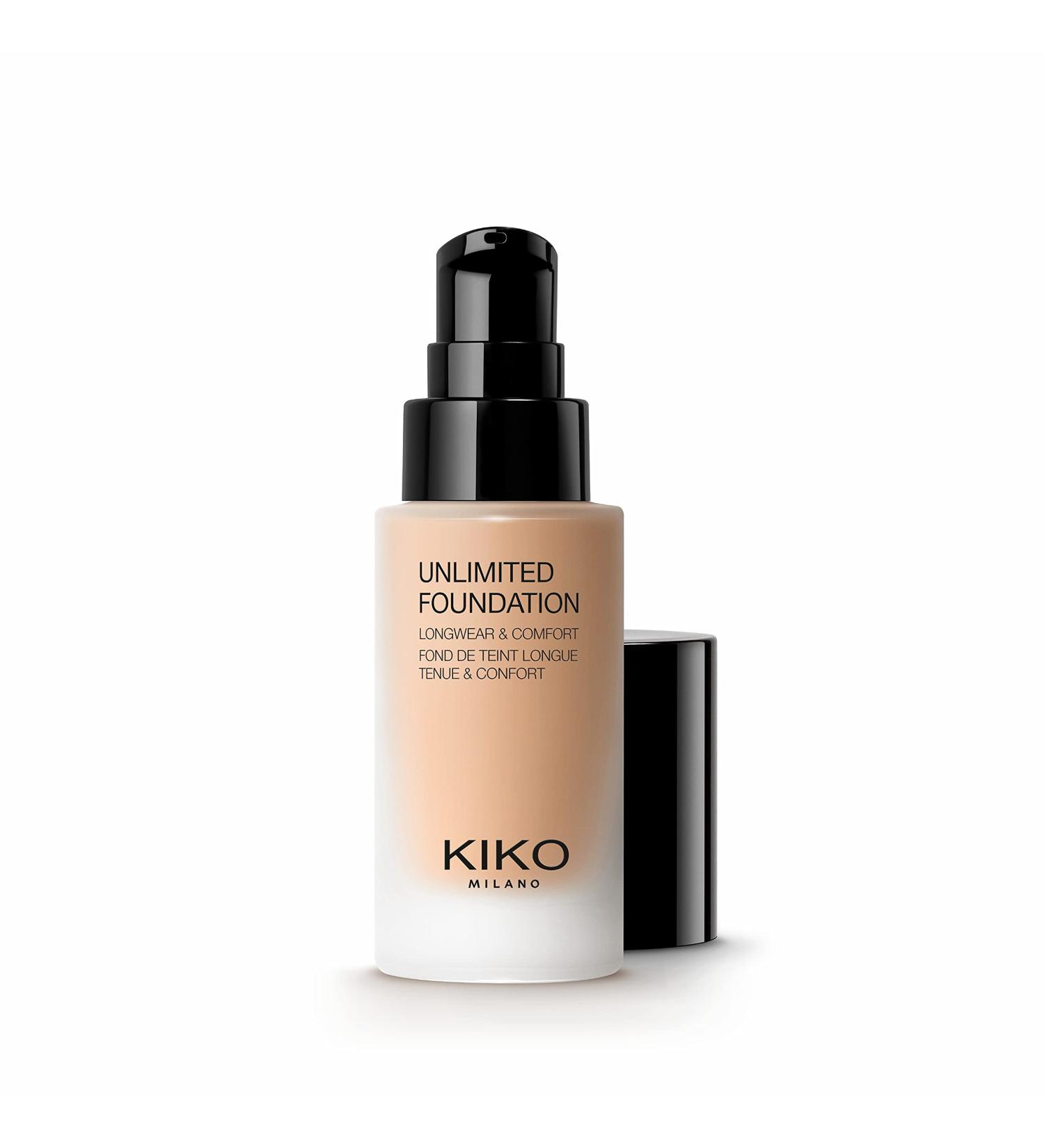KIKO MILANO New Unlimited Foundation 5g - Long-Lasting Liquid Foundation for Flawless Skin | International Shipping Available - Buy Online on GoSupps.com