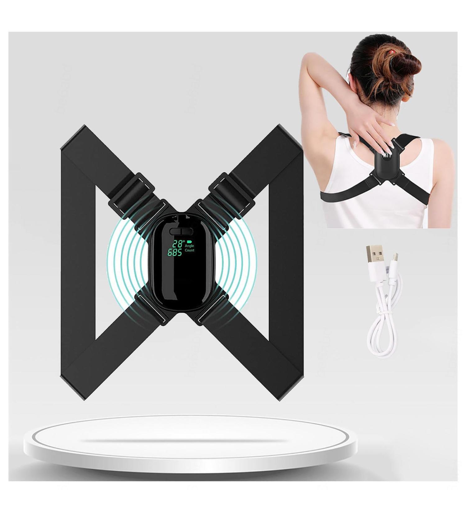 Intelligent Women's Posture Corrector with Vibration Reminder | Adjustable Back Trainer for Pain Relief - Buy Online on GoSupps.com