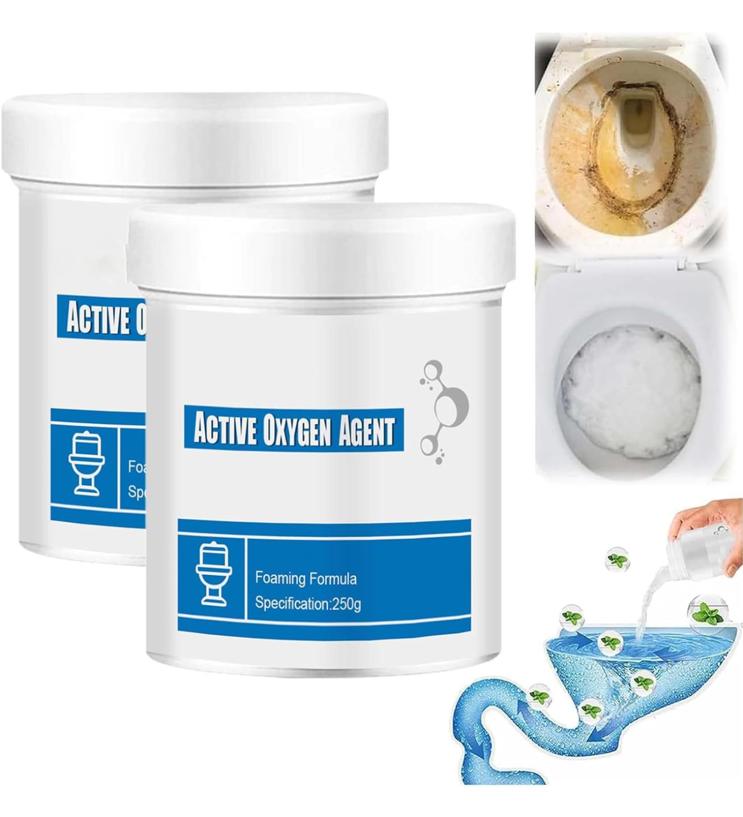 Toilet Cleaner Foam Toilet Cleaner 2023 Upgrade Toilet Cleaner Cleaner Foaming for Toilet Natural Toilet Cleaner Toilet Active Oxygen Agent Easy to Use (2Pcs) - Buy Online on GoSupps.com