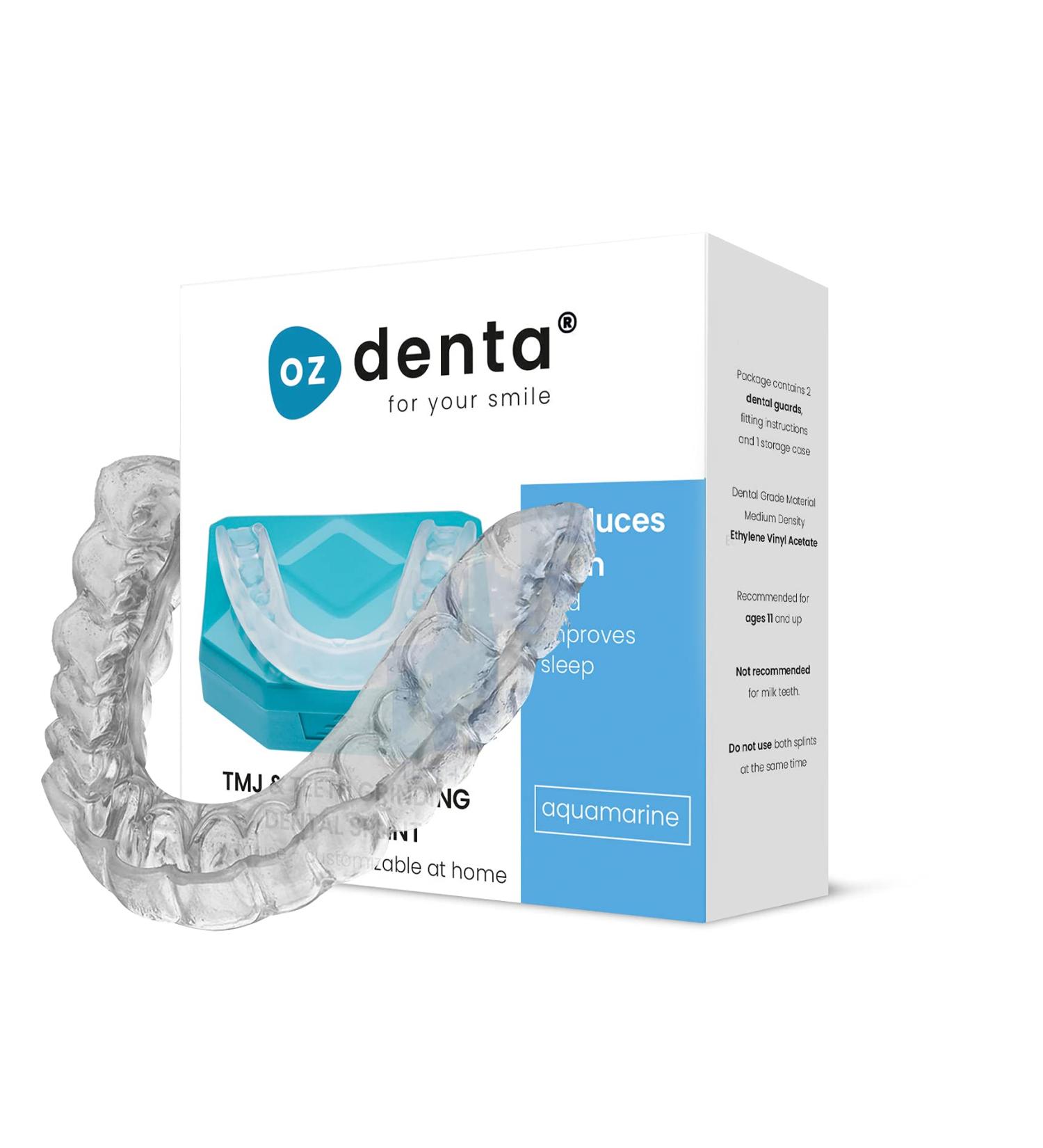 Professional Tooth Rail for Teeth Grinding Relief | Improved Mouth Protection for TMJ & Bruxism | Boxed Storage Case Included - Buy Online on GoSupps.com