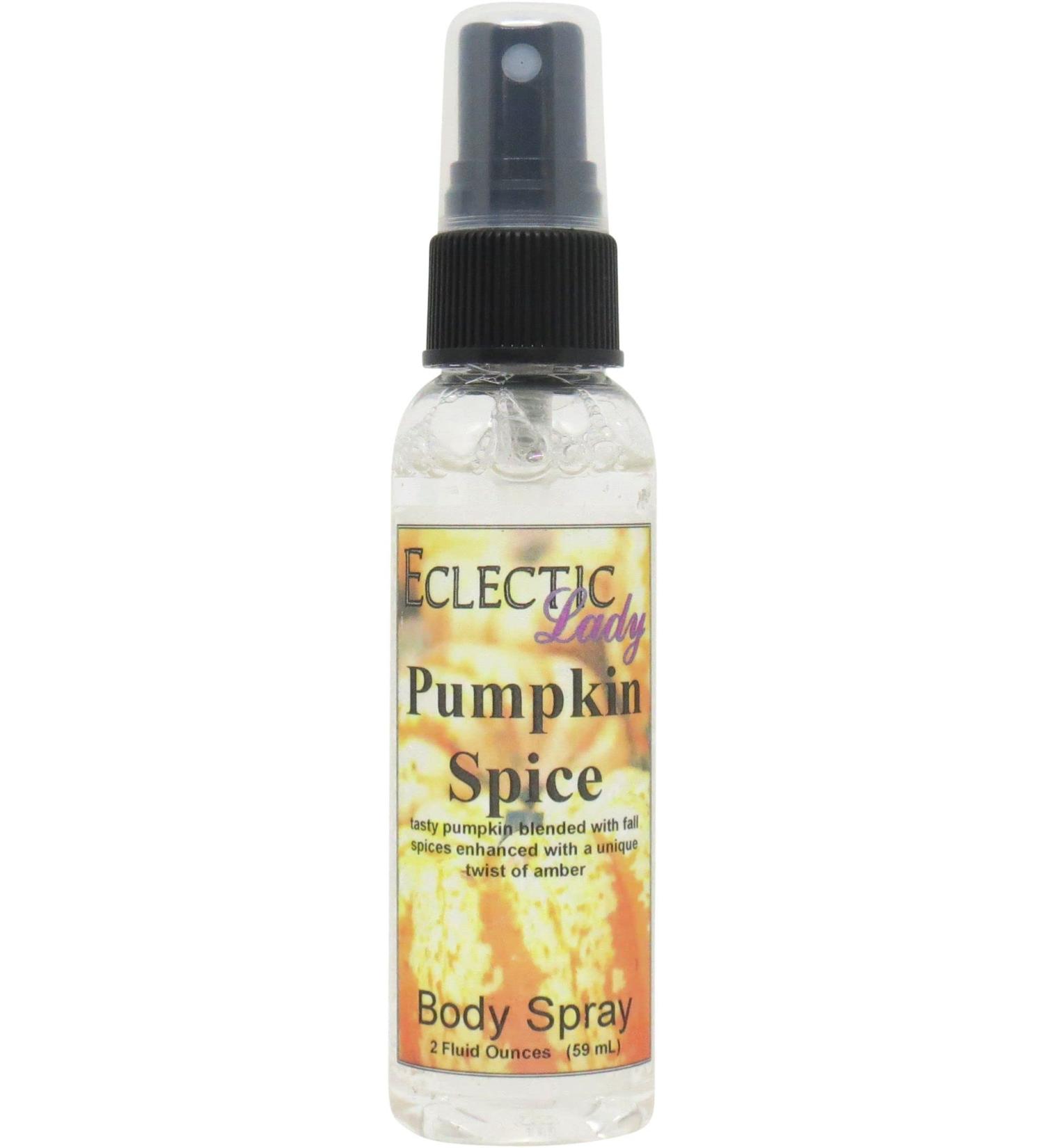 Pumpkin Spice Body Spray 2 ounces Body Mist for Women with Clean Light & Gentle Fragrance Long Lasting Perfume with Comforting Scent for Men & Women Cologne with Soft Subtle Aroma For Daily Use - Buy Online on GoSupps.com