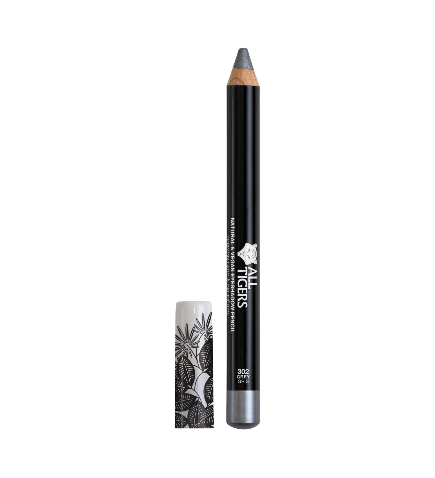  ALL TIGERS ALL TIGERS - Vegan eyeshadows - Highly pigmented - Natural ingredients - Pursue your vision grey shade 302 - 3-in-1 eye pencil - Long-lasting hold - Cruelty-free - Buy Online on GoSupps.com