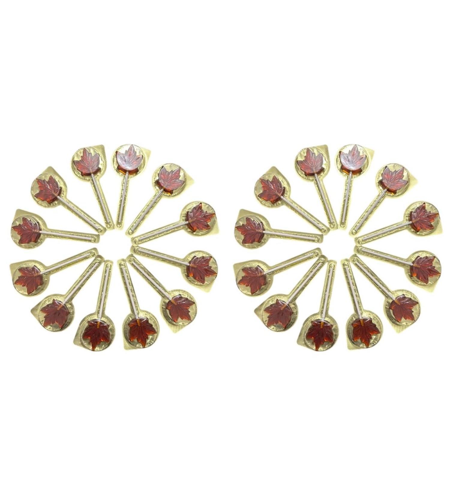 Les BONBONS Richard Pure Syrup Maple Lollipop 20g/Piece-Bubdle Package (24 Pieces) 24 count (Pack of 1) - Buy Online on GoSupps.com