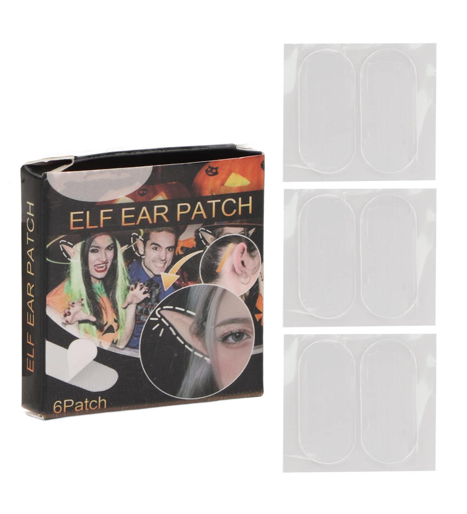 Waterproof Transparent Ear Stickers 6Pcs - Sweatproof & Long Lasting Invisible Tapes for Comfortable Cosplay - Adults & Kids - Buy Online on GoSupps.com