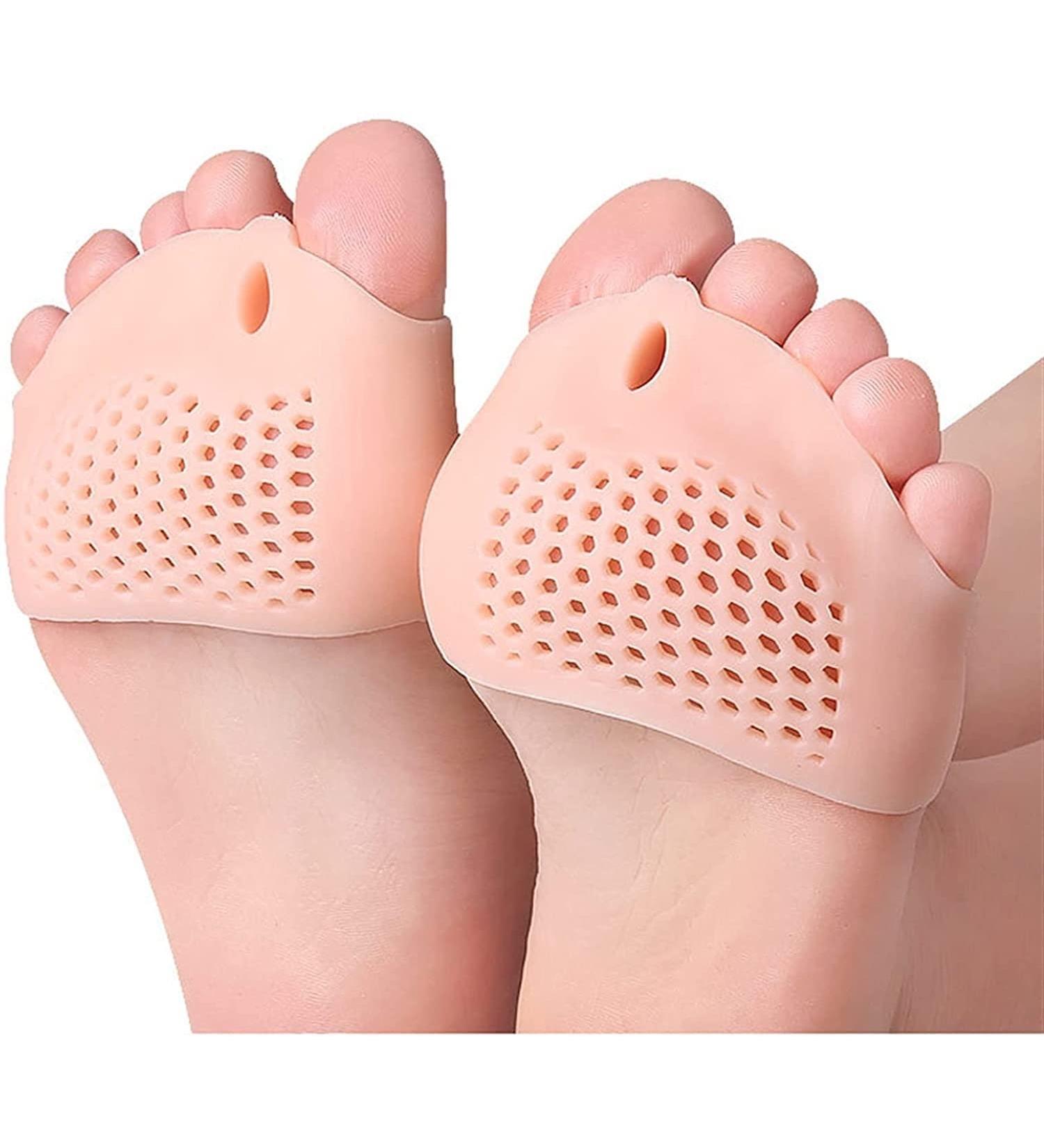WXHZHQ Soft Toe Correction Upholstery | Silicone Forefoot Pad & Gel Orthosis for Hallux Valgus | Foot Care Tools - Buy Online on GoSupps.com