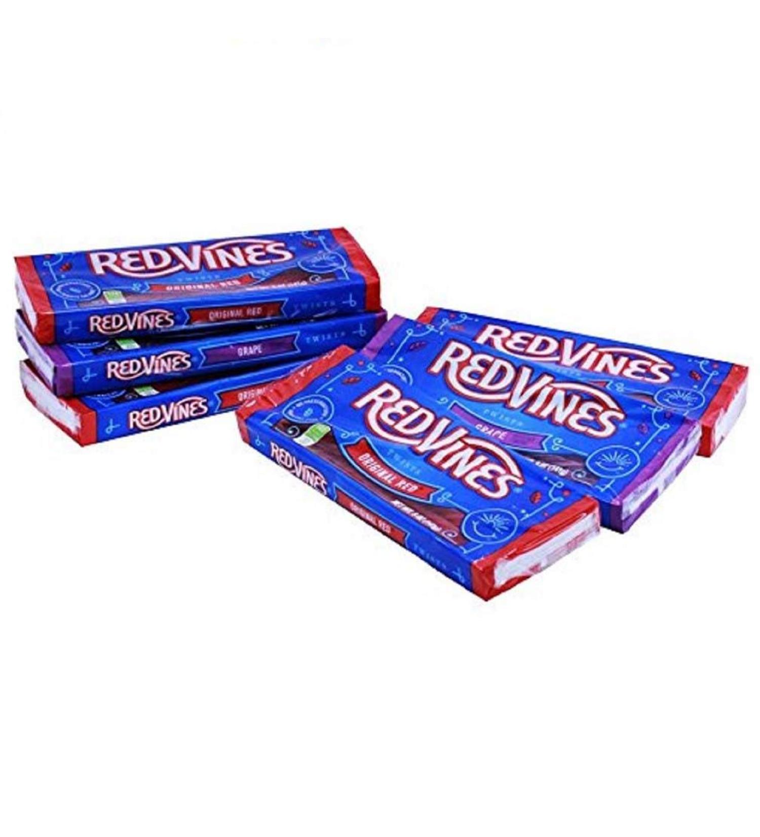 Red Vines Licorice Variety Pack  Red and Grape Flavor  5oz Trays (6 Pack)  Soft & Chewy Candy Twists - Buy Online on GoSupps.com
