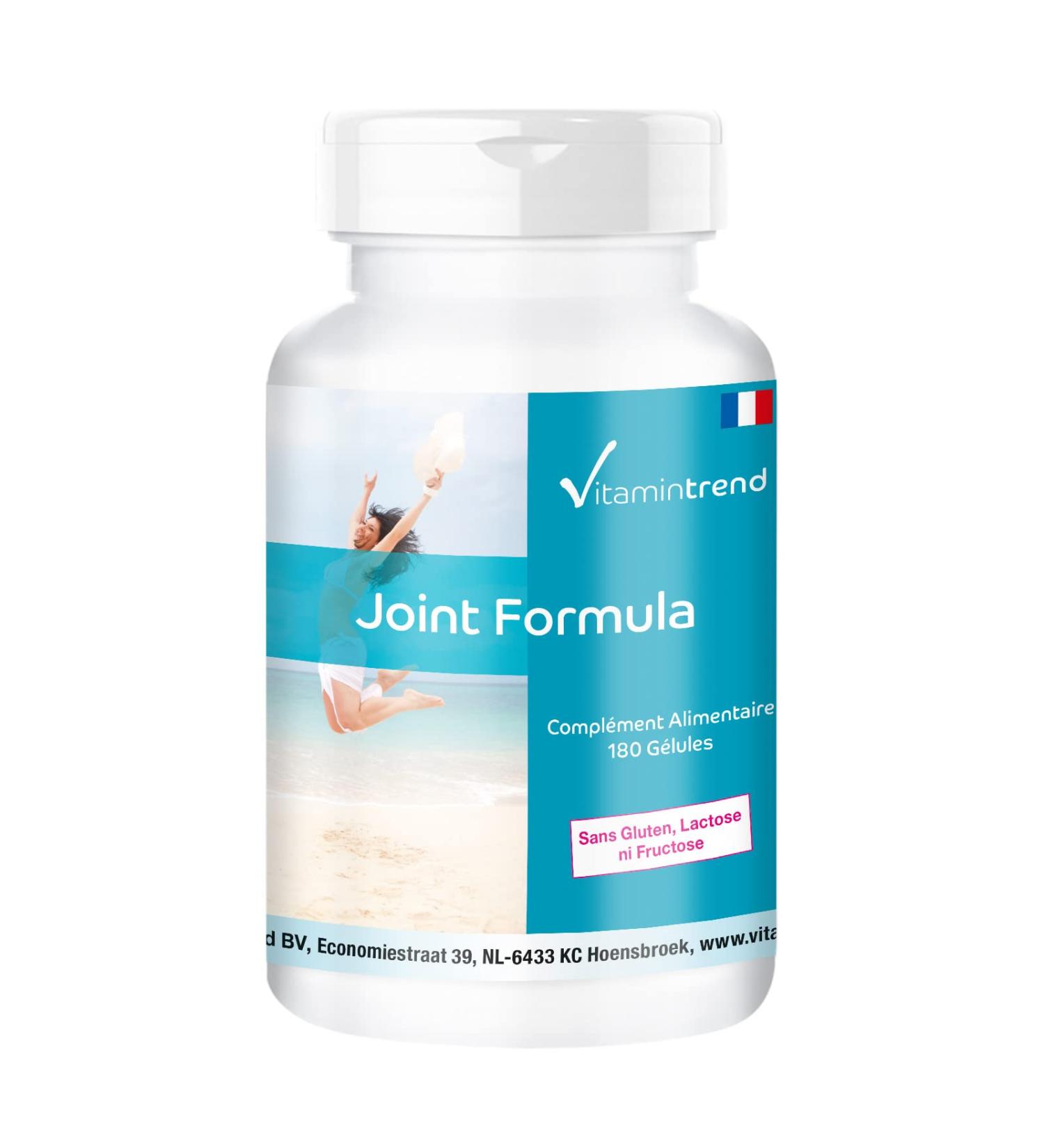 Joint capsules - highly dosed - 180 capsules - with MSM glucosamine and more | Vitamintrend  - Buy Online on GoSupps.com