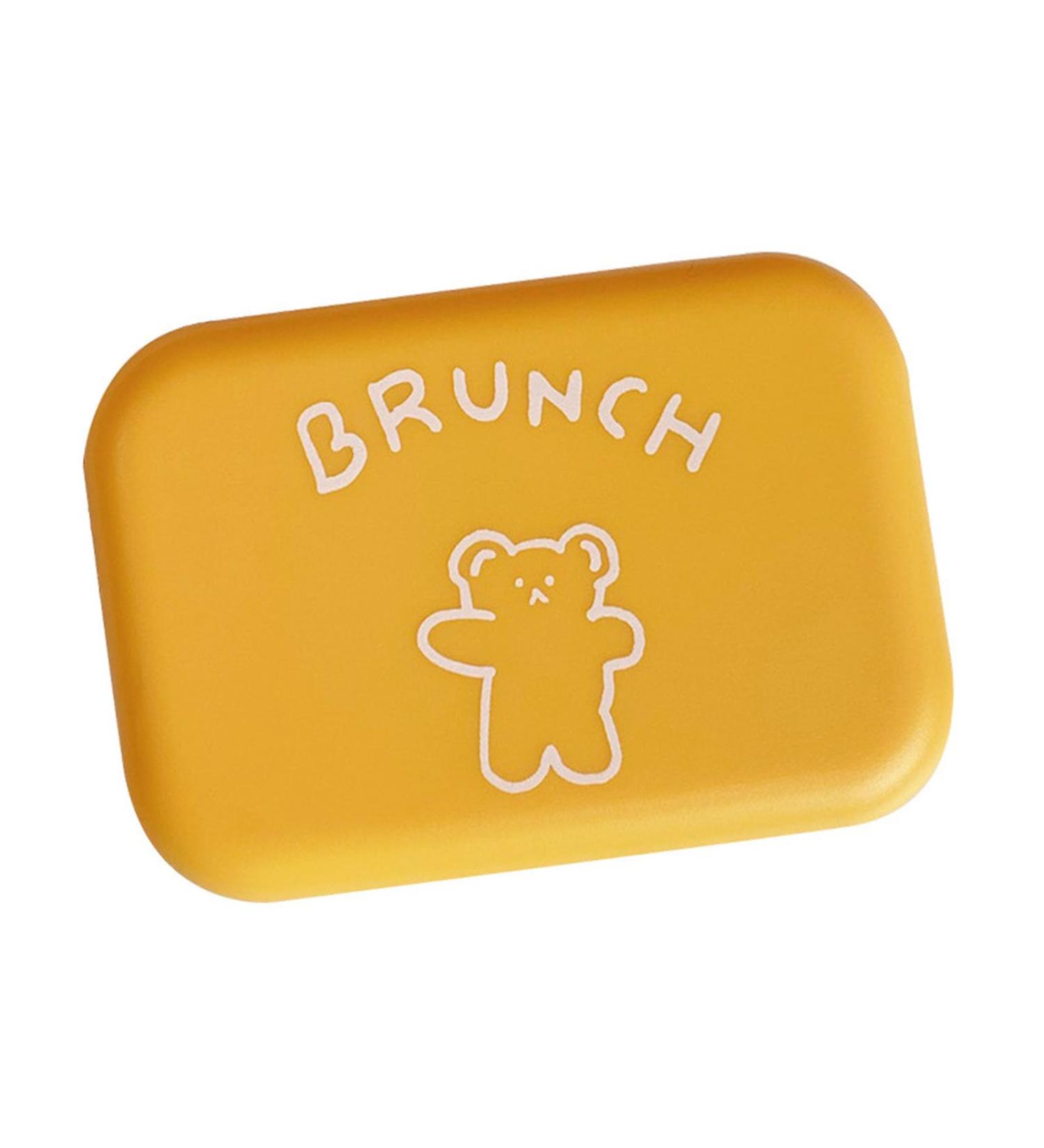 Cute Bear Pattern Contact Lens Case - Two Compartment Travel Box for Jewelry | Portable & Stylish - Buy Online on GoSupps.com