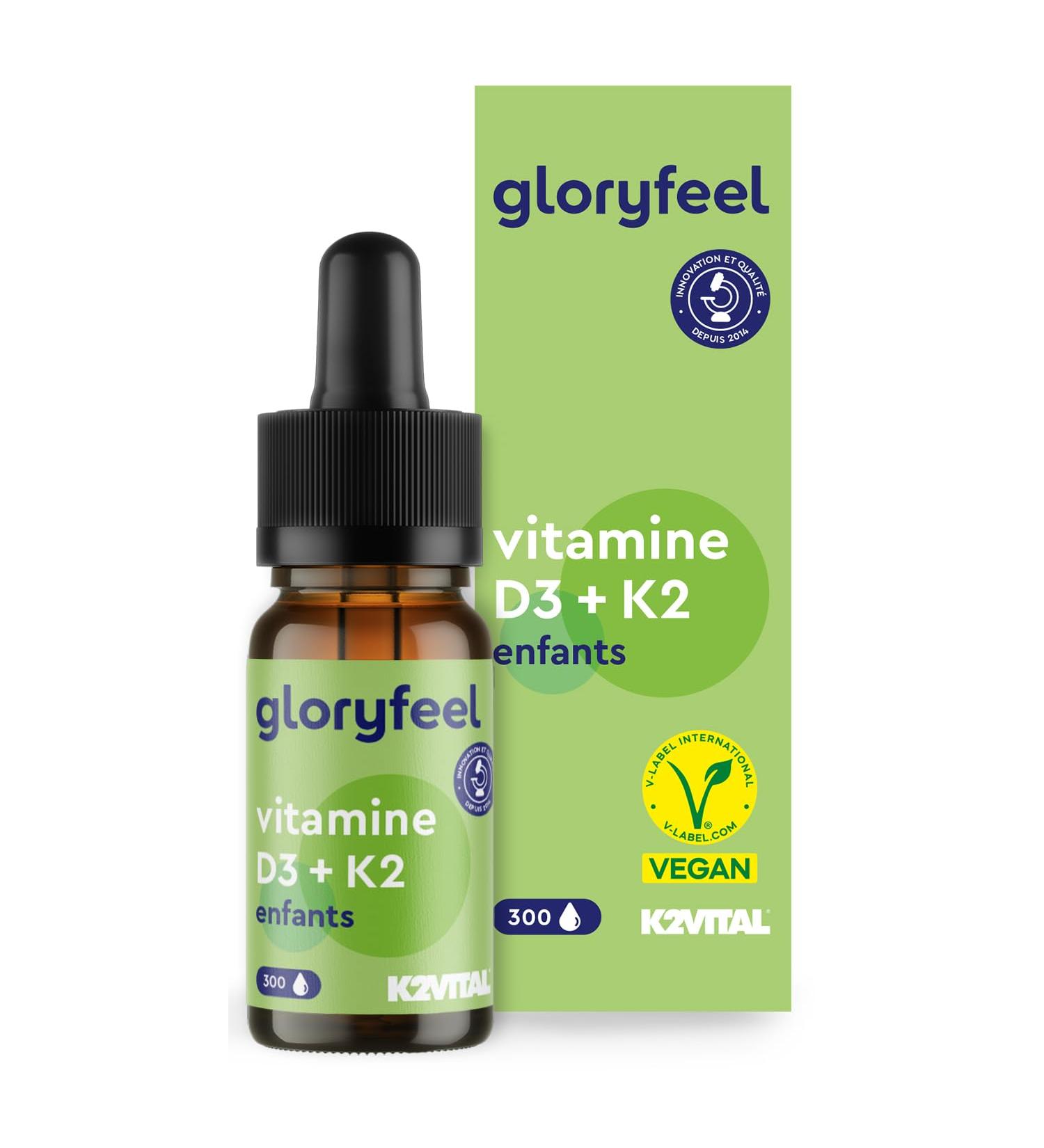 Vitamin D3+K2 Drops for Children from 4 Years 10 Months Supply Vitamin D 500 IU Liquid Form & 25 g Vitamin K No Additives Lab Tested 100% Natural - Buy Online on GoSupps.com