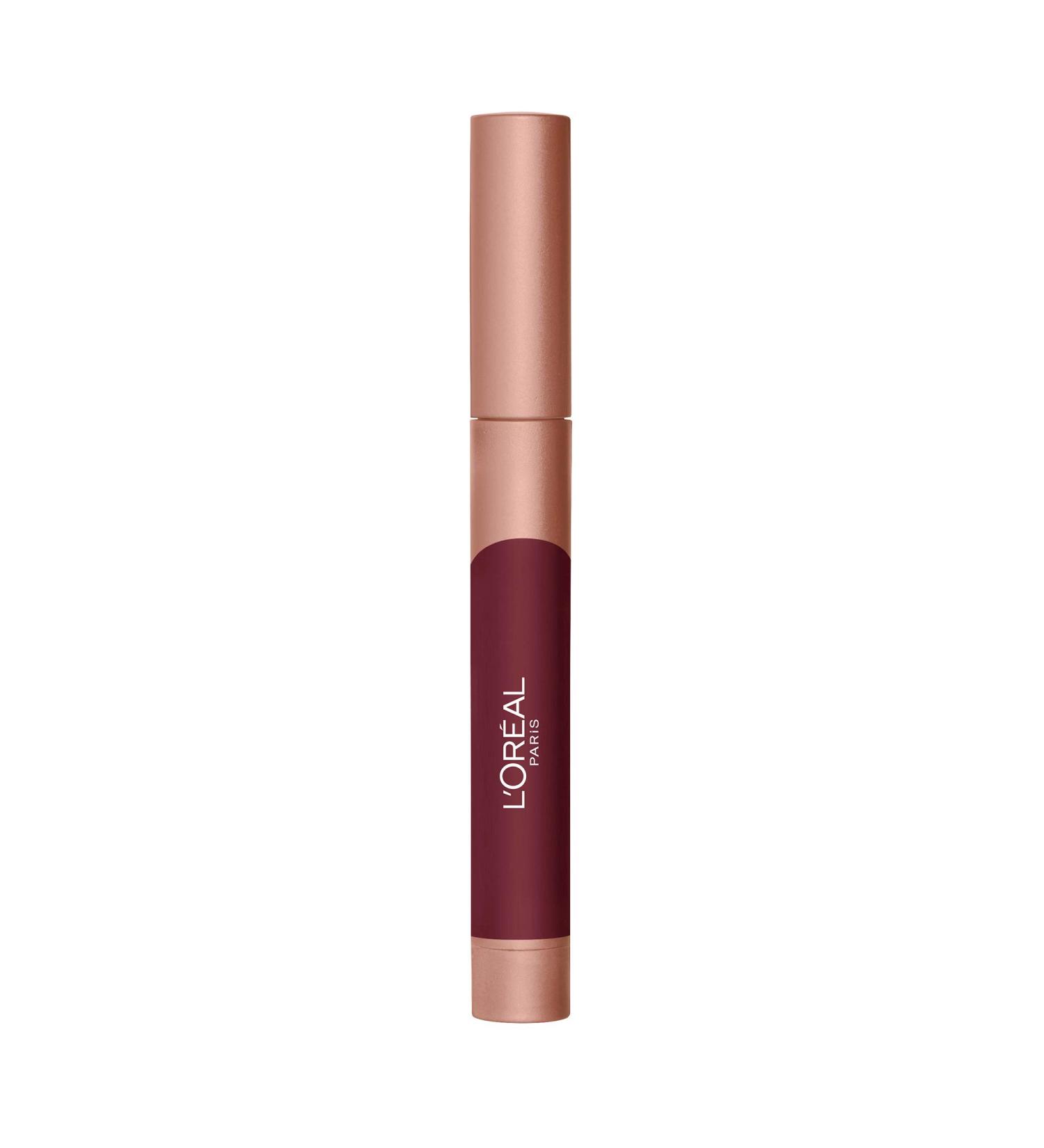 L'Oreal Paris Infallible Matte Lip Crayon Cherryific - 1 Count - Buy Online on GoSupps.com