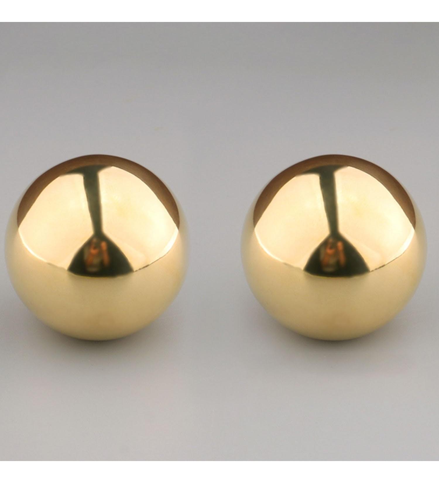 Unbit Baoding Balls - Brass Magnetic Stress Relief & Hand Exercise Balls | 2-Piece Set - Buy Online on GoSupps.com